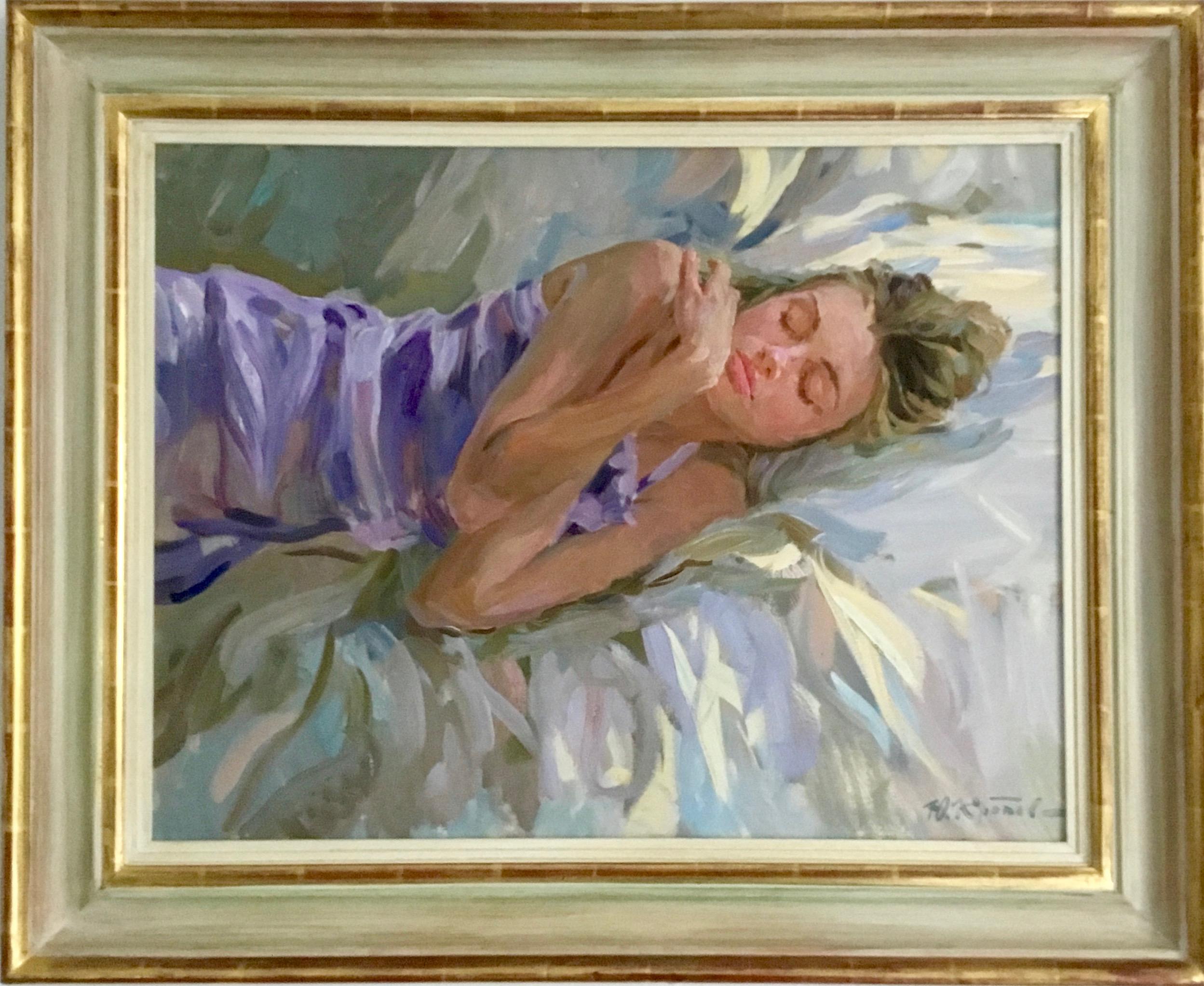 SIESTA ITALIANA.     Yuri Krotov Artista contemporaneo russo