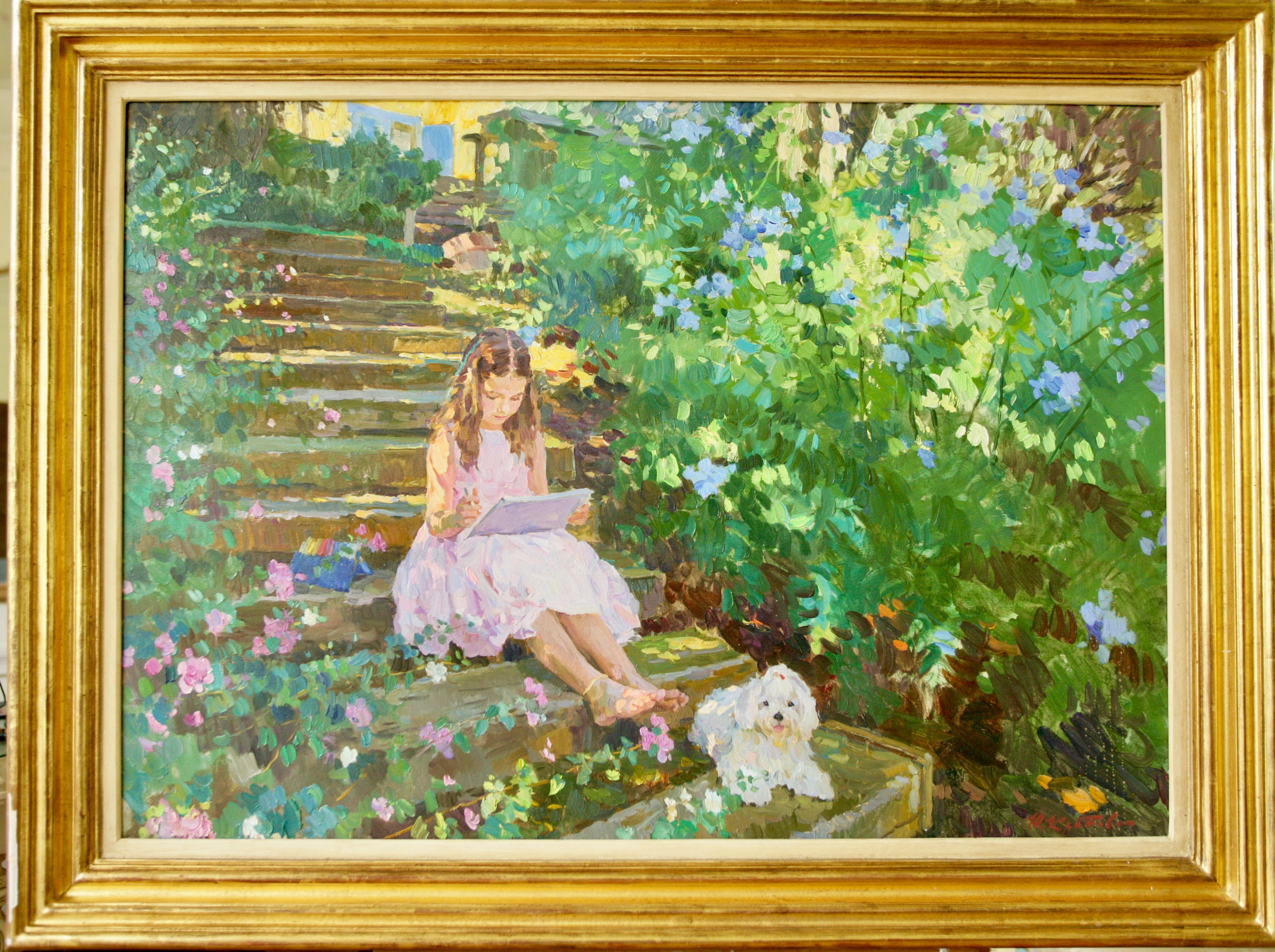 The name of Yuri Krotov [Юрий Кротов] as an artist became known to the art-lovers in Europe in 1992 during the sale of Russian paintings at the auction room Drouot in Paris, Thanks to perfection of an academic technique of painting, bright colouring