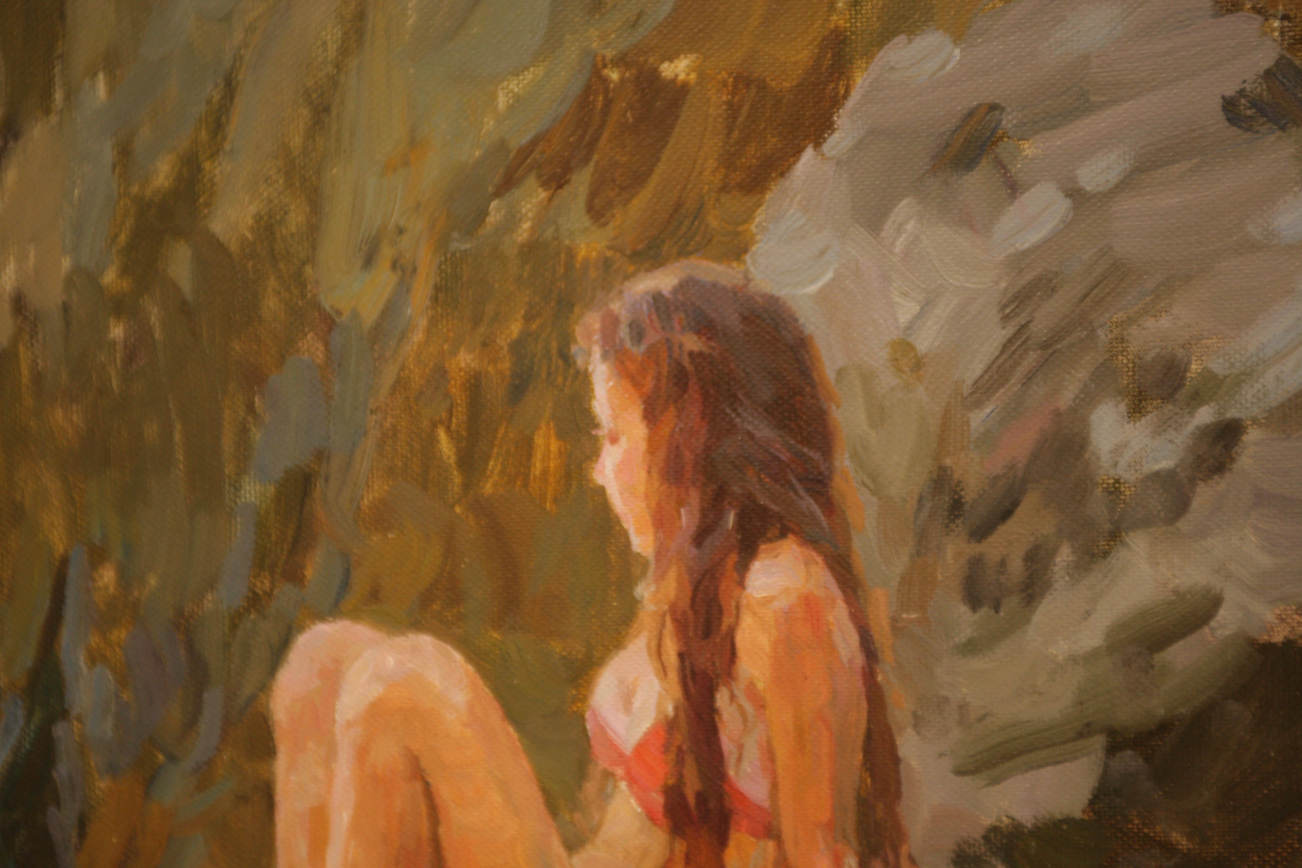 ESPERANDO LA GRAN OLA, , , Yuri Krotov 1964  Impresionista ruso en venta 10