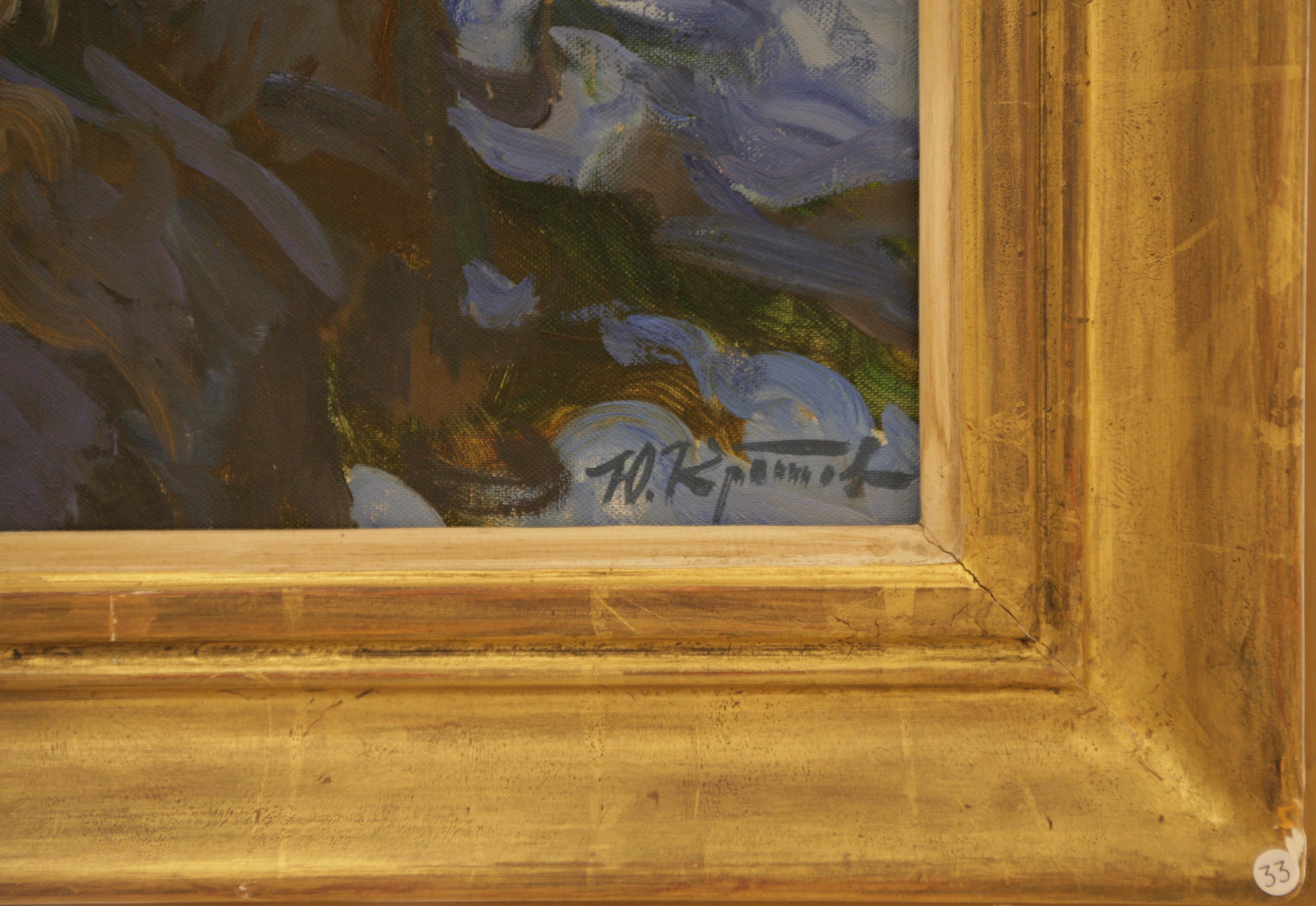 ESPERANDO LA GRAN OLA, , , Yuri Krotov 1964  Impresionista ruso en venta 12