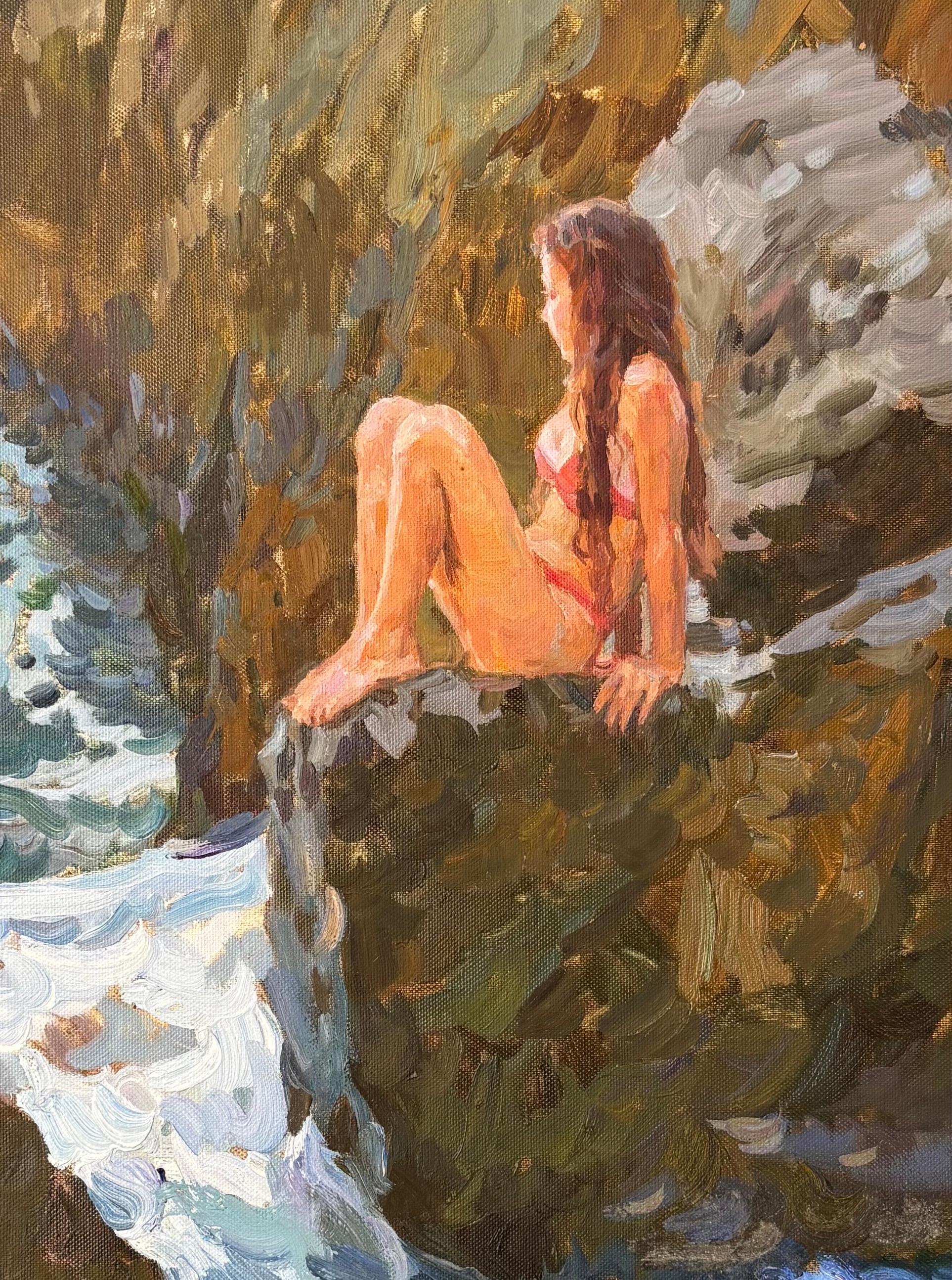 ESPERANDO LA GRAN OLA, , , Yuri Krotov 1964  Impresionista ruso en venta 18