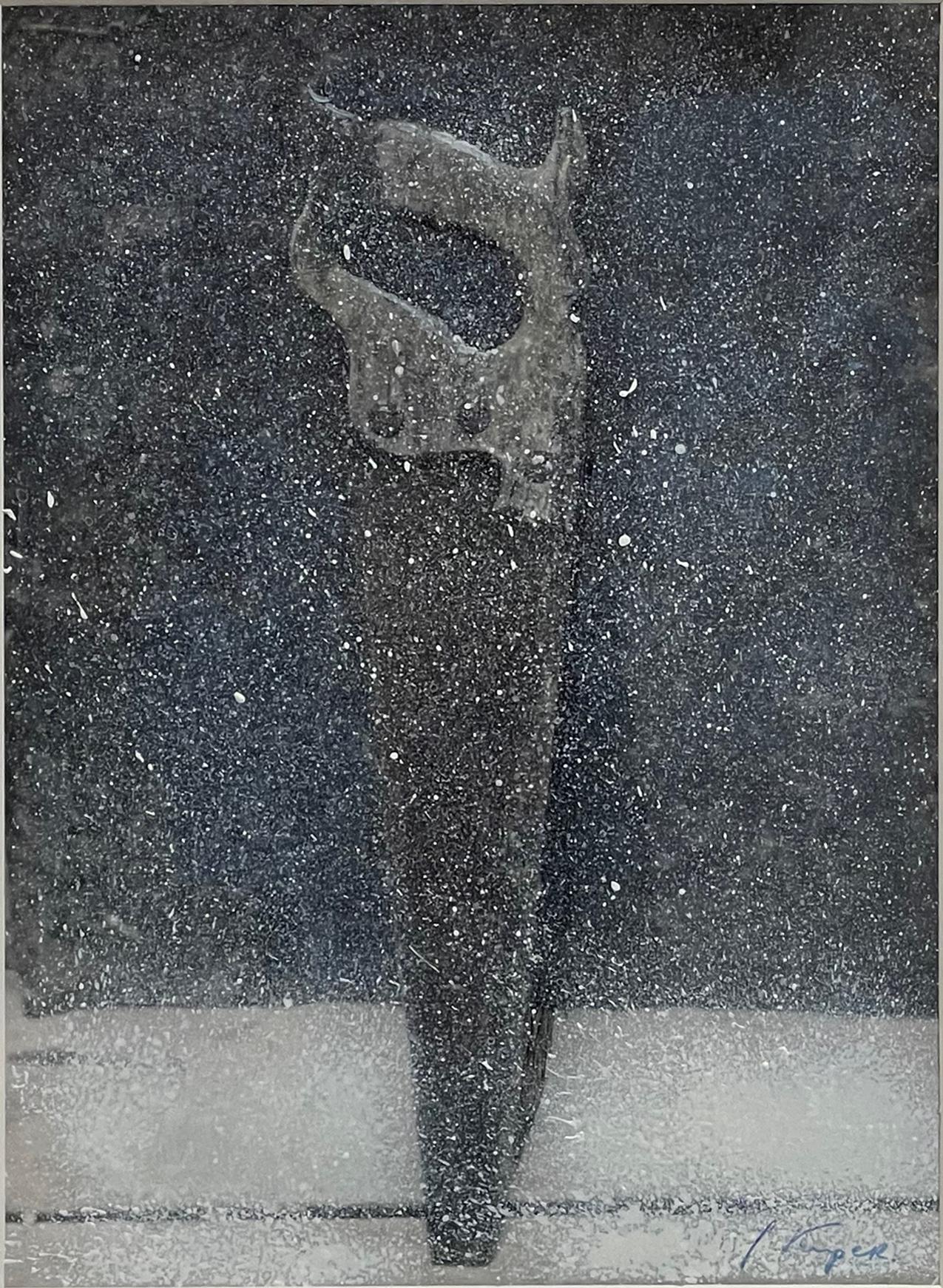 Yuri Kuper Still-Life Painting - Saw on the Snow