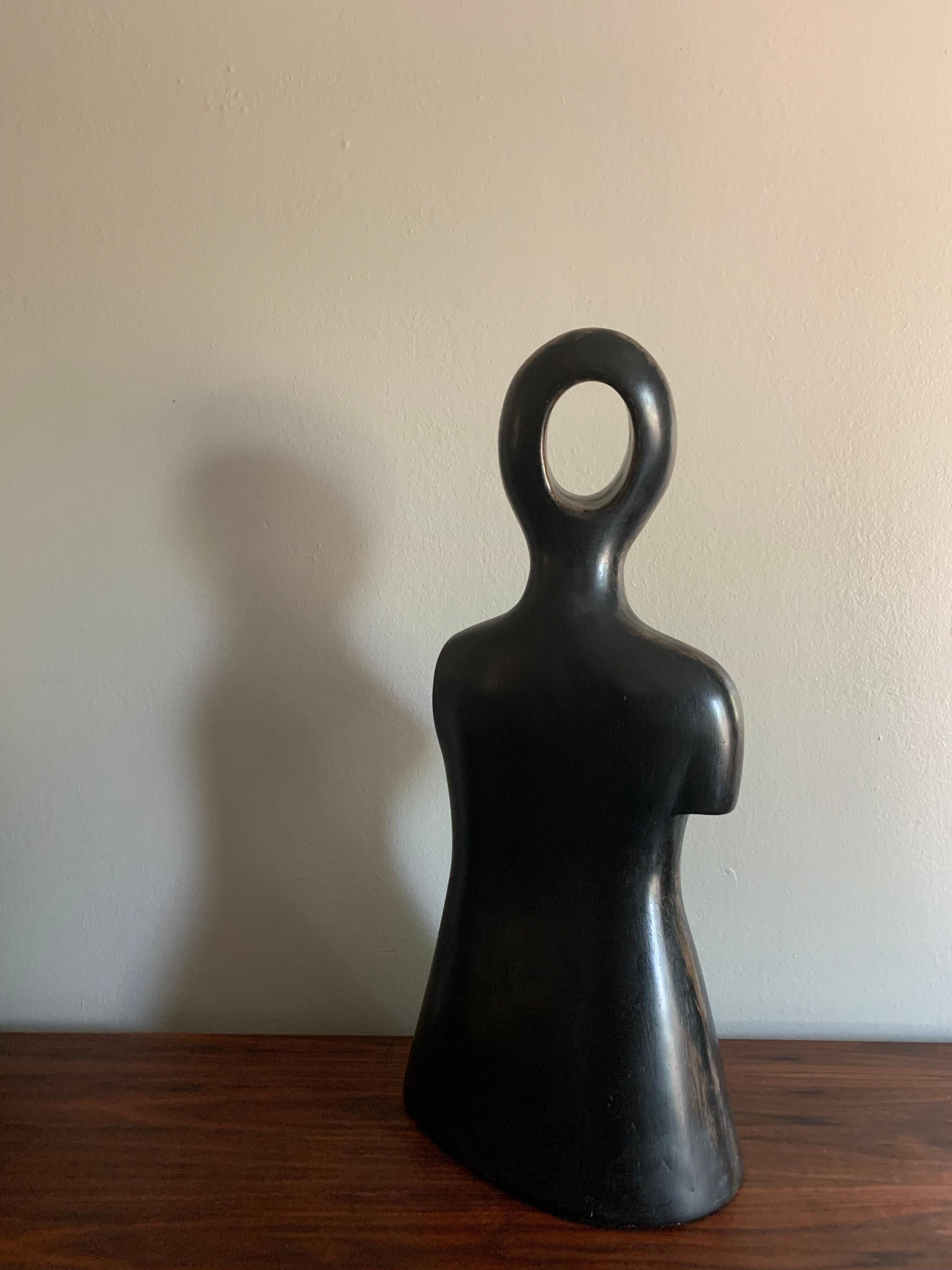 Plaster Yuri Zatarain Abstract Figurative Sculpture For Sale