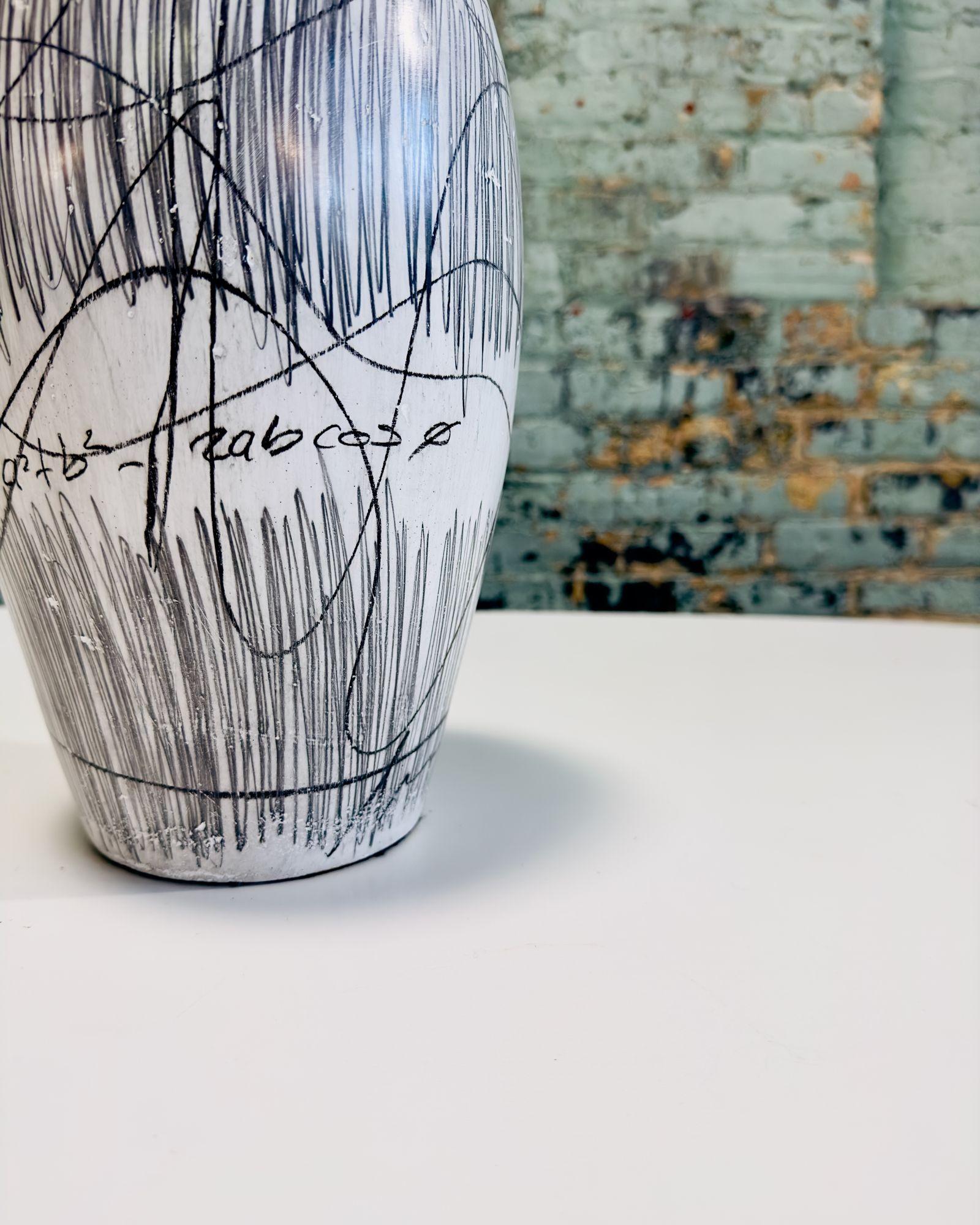 Porcelain Yuri Zatarain Floor Vase 