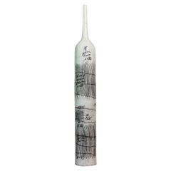 Yuri Zatarain Large Floor Vase, "Sketchbook" Series