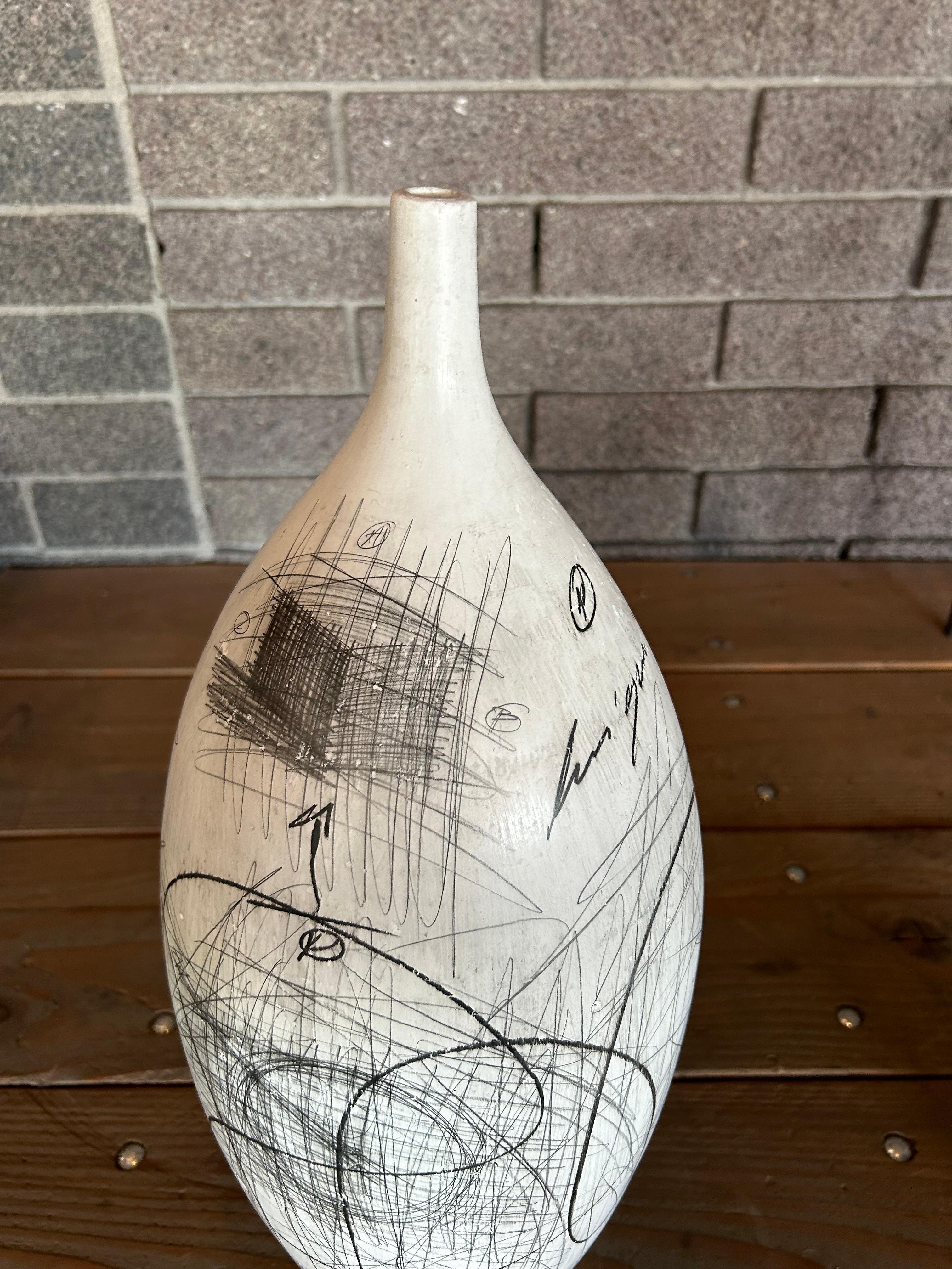 Yuri Zatarain Mid Century Porcelain Vases For Sale 6