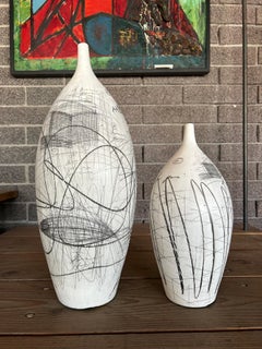 Yuri Zatarain Mid Century Porcelain Vases