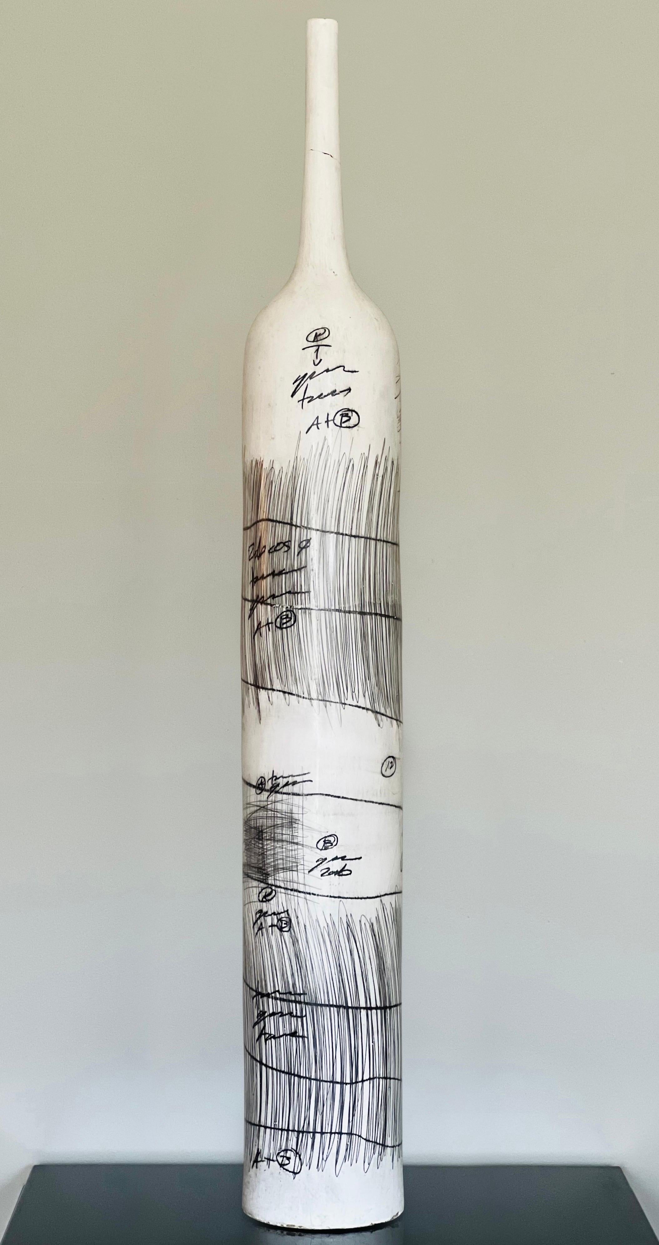 Mexican Large Floor Vase by Yuri Zatarain 