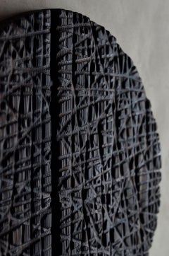 "Burned Geometry Circle"