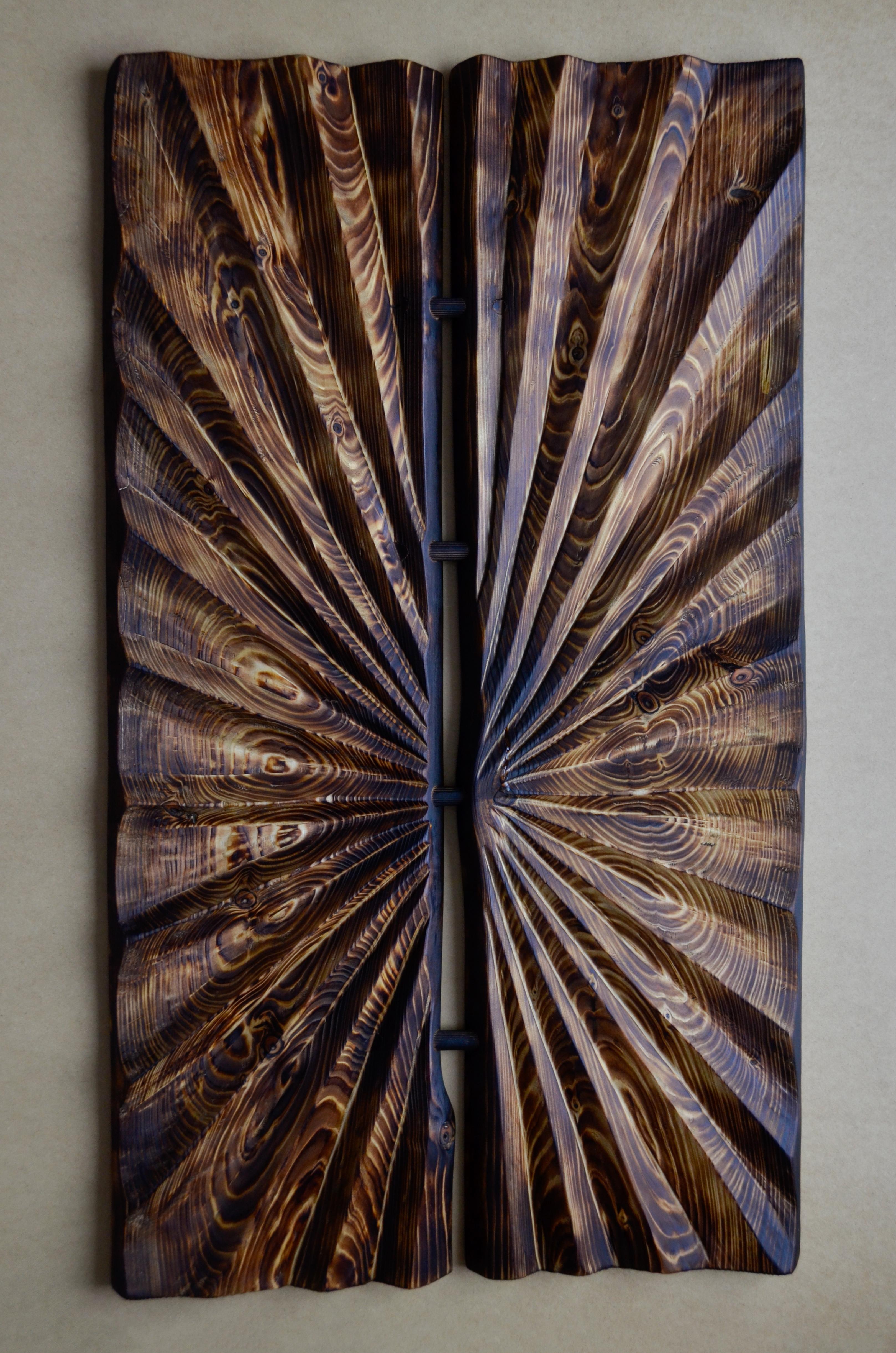 Yurii Andreichyn Abstract Sculpture - "Split Symmetry"