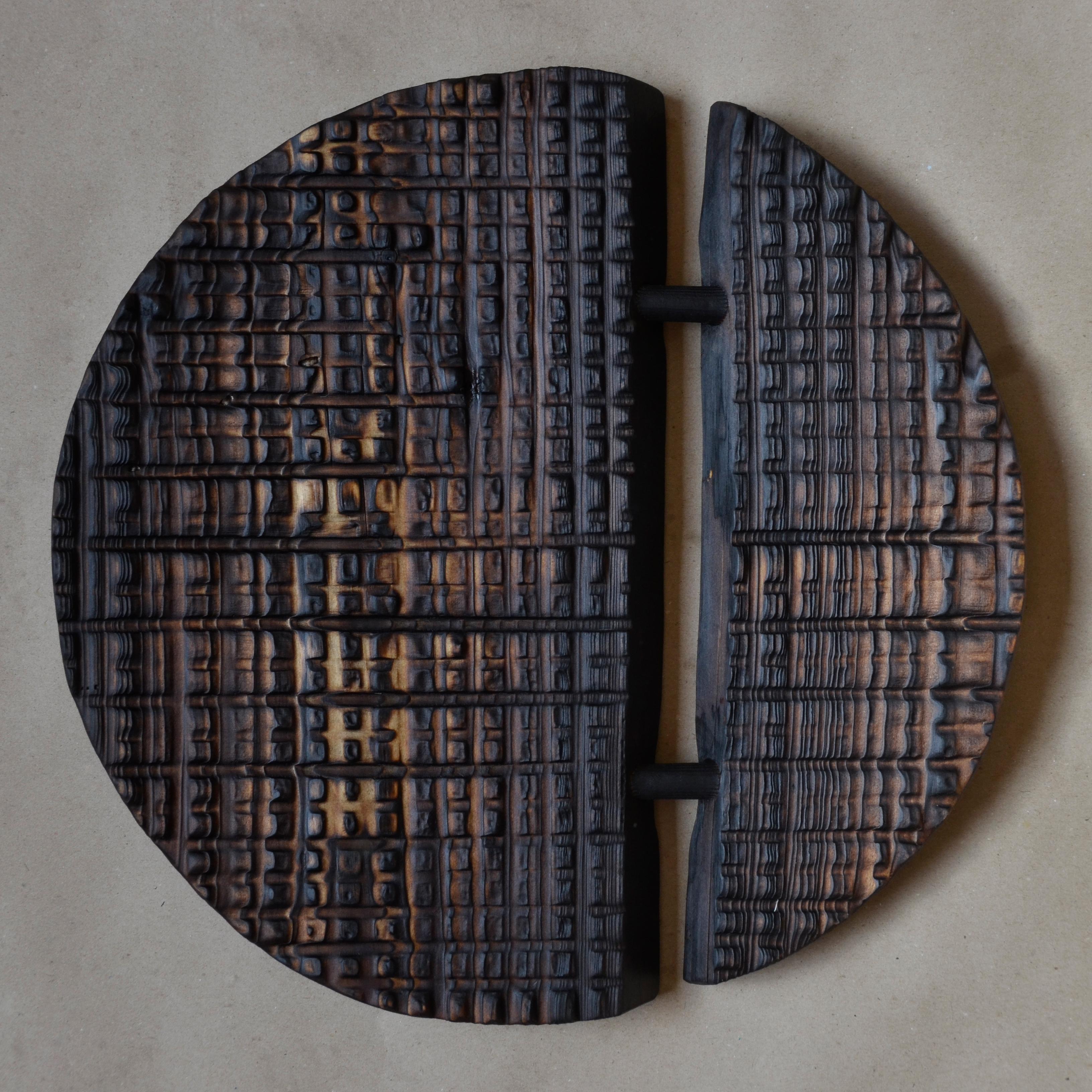 Yurii Andreichyn Abstract Sculpture - "Tectonics 04"