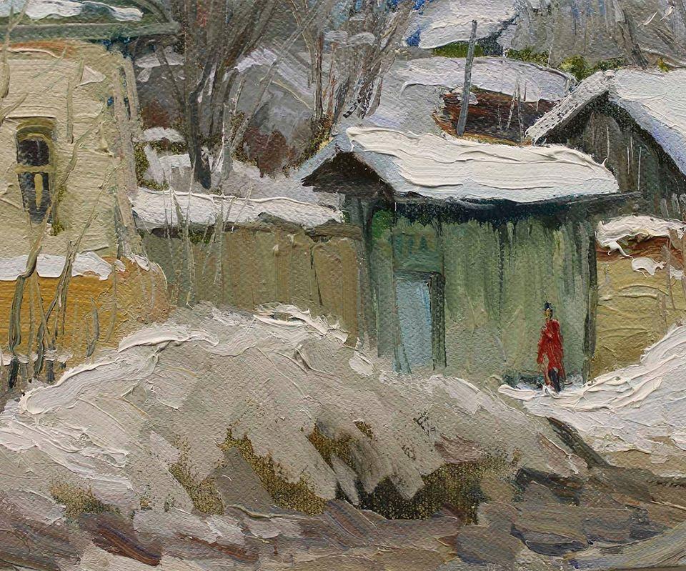 Russian Contemporary Art by Yuriy Demiyanov - After the Snow 1