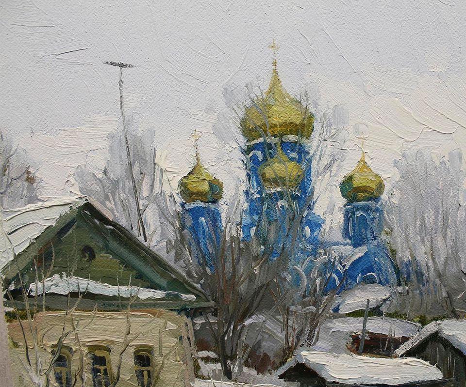 Russian Contemporary Art by Yuriy Demiyanov - After the Snow 2