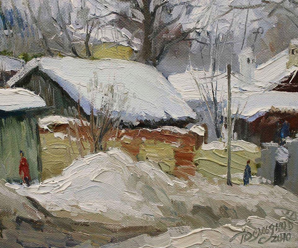 Russian Contemporary Art by Yuriy Demiyanov - After the Snow 3