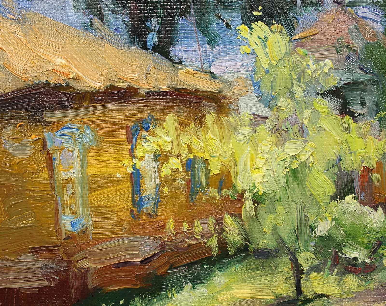 Arte contemporáneo ruso de Yuriy Demiyanov - Calor de verano en venta 2