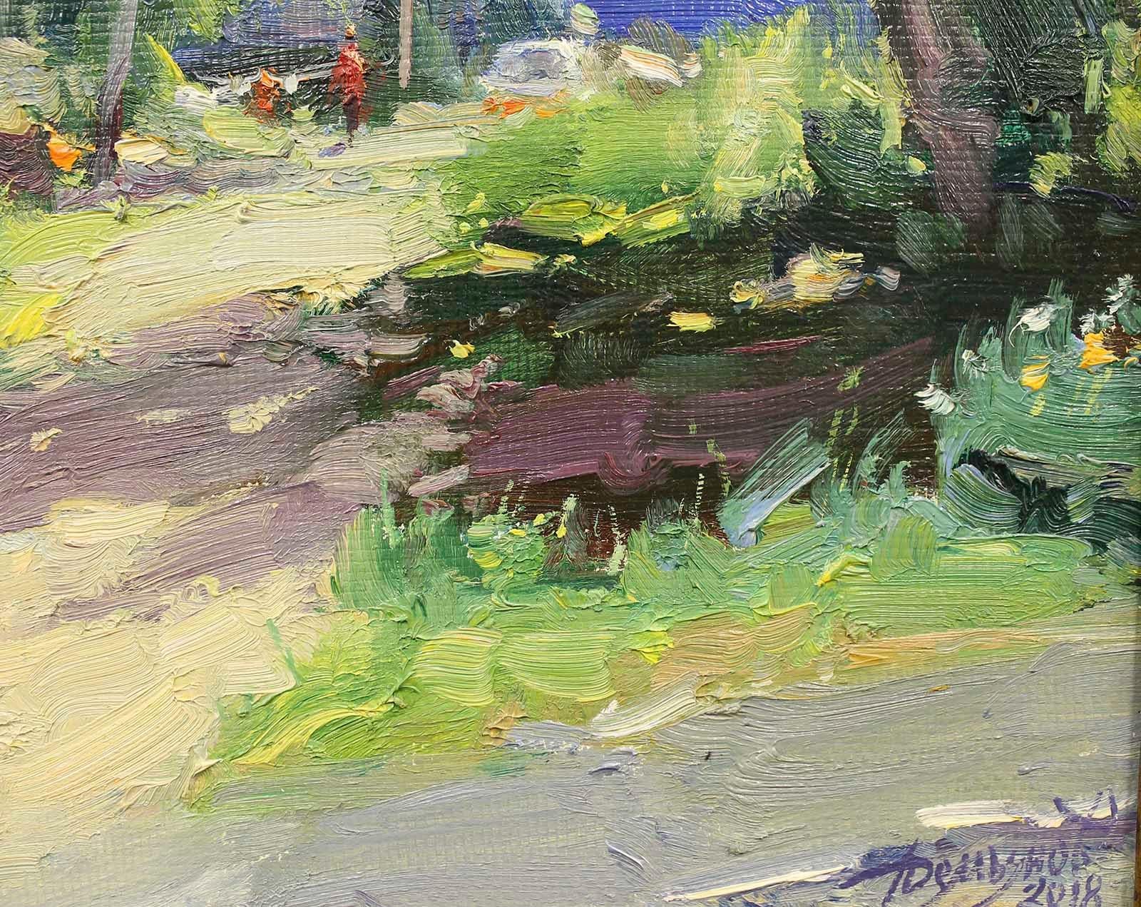 Arte contemporáneo ruso de Yuriy Demiyanov - Calor de verano en venta 3