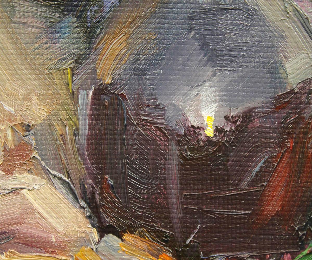 Arte contemporáneo ruso de Yuriy Demiyanov - Redondo y Blanco en venta 3
