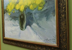 Russische zeitgenössische russische Kunst von Yuriy Demiyanov – Chrysantheme