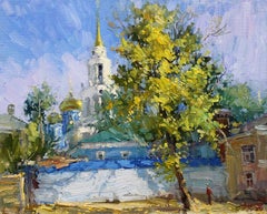 Russische zeitgenössische Kunst von Yuriy Demiyanov – „In Early Autumn