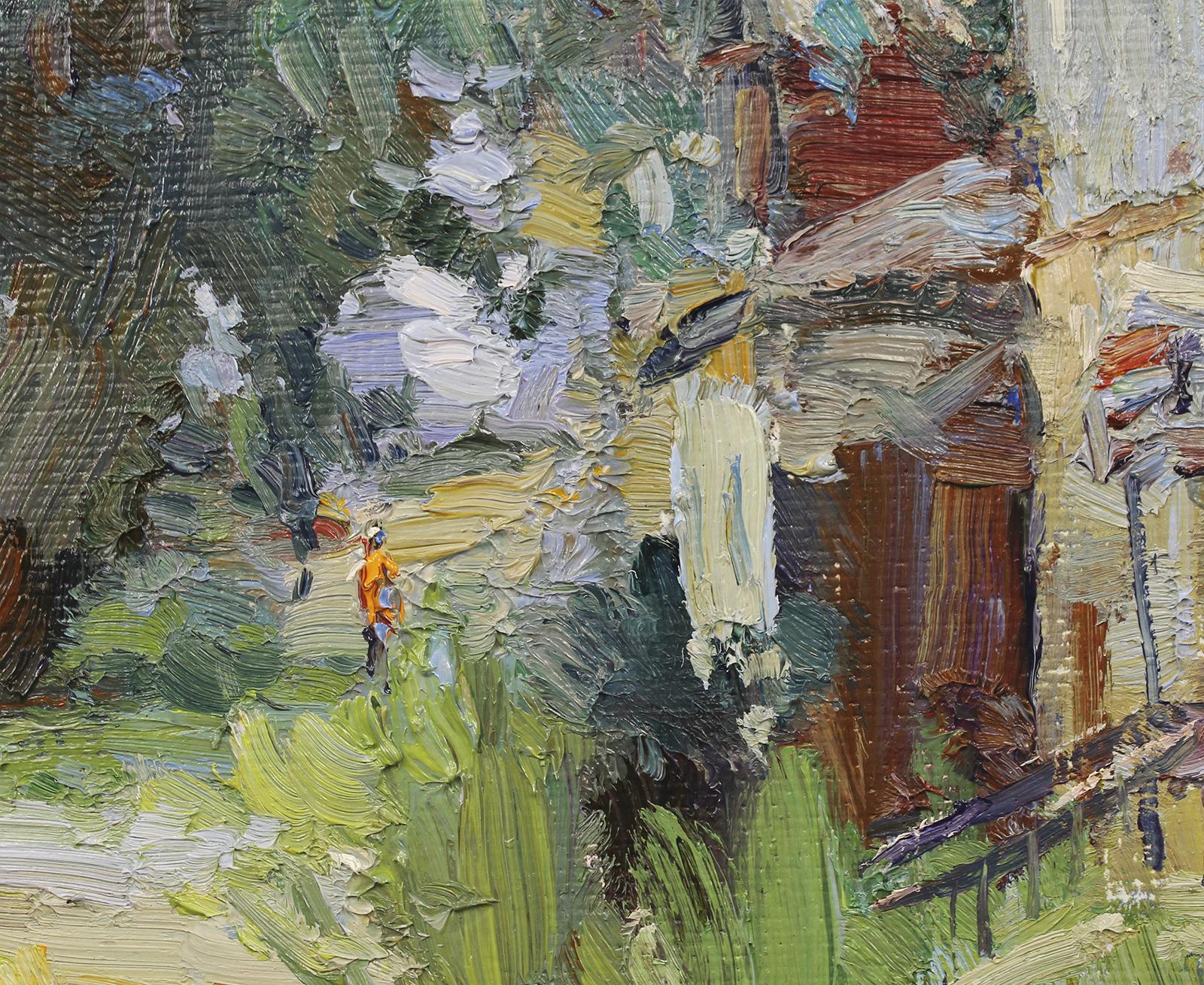 Art contemporain russe de Yuriy Demiyanov - Jaunes Avant la Pluie en vente 2