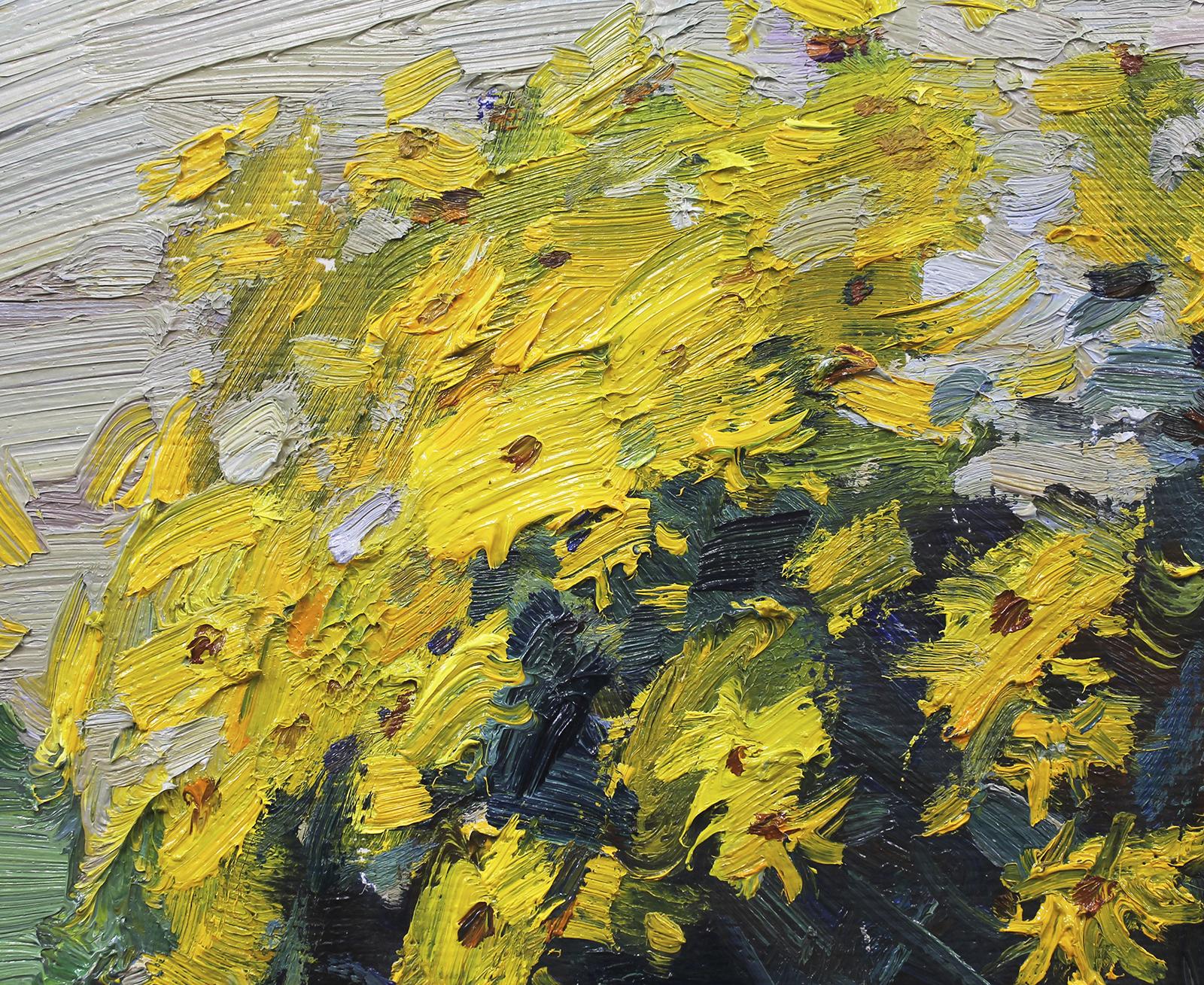 Art contemporain russe de Yuriy Demiyanov - Jaunes Avant la Pluie en vente 4
