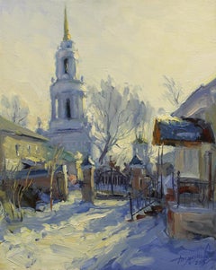Russian Contemporary Art by Yuriy Demiyanov - Winter..! Bells ..!