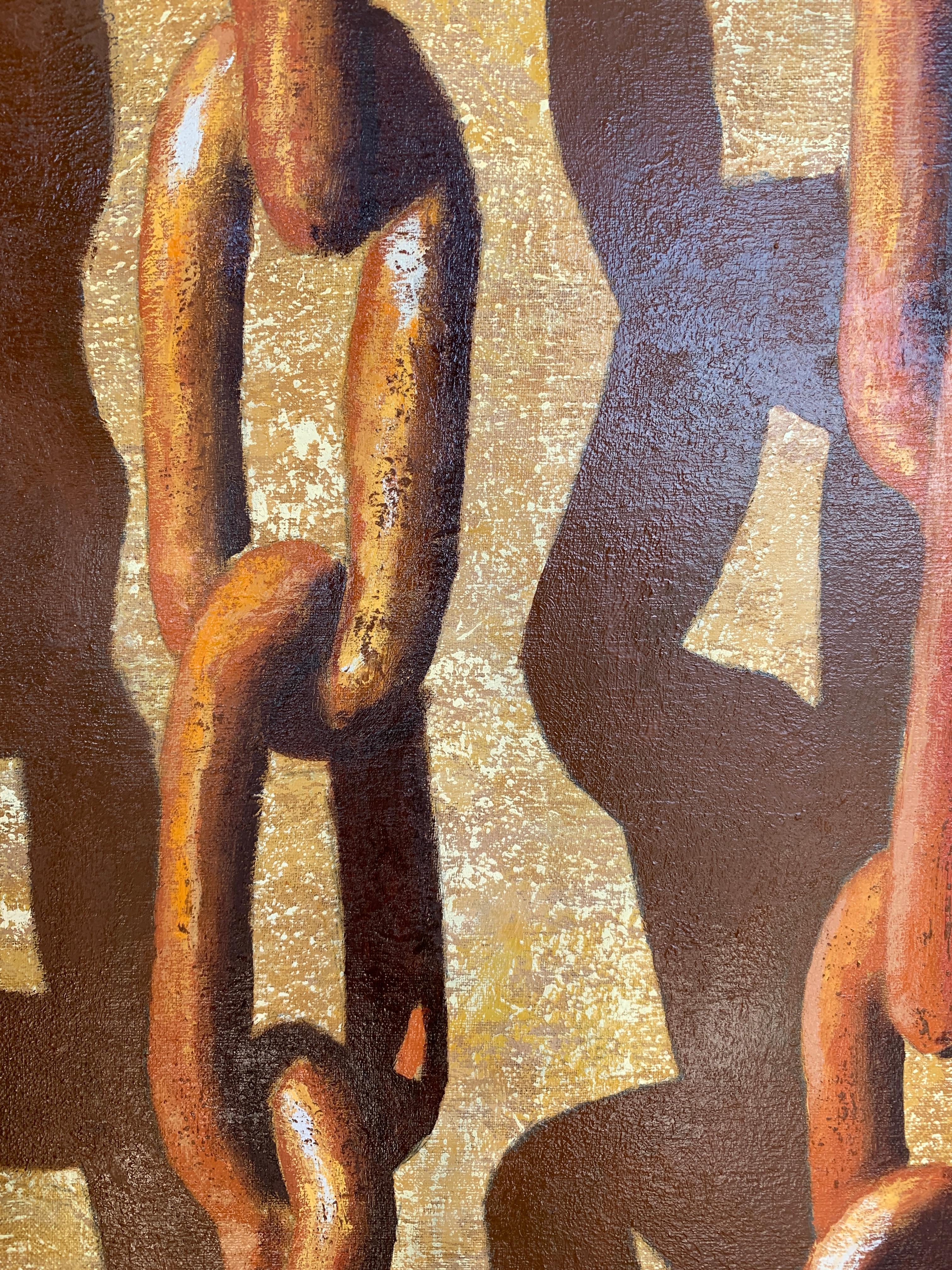 Catene 2 - Painting Realismo di Yuriy Grigoryan