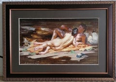 "Bathed in sunlight"