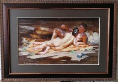 "Bathed in sunlight"
