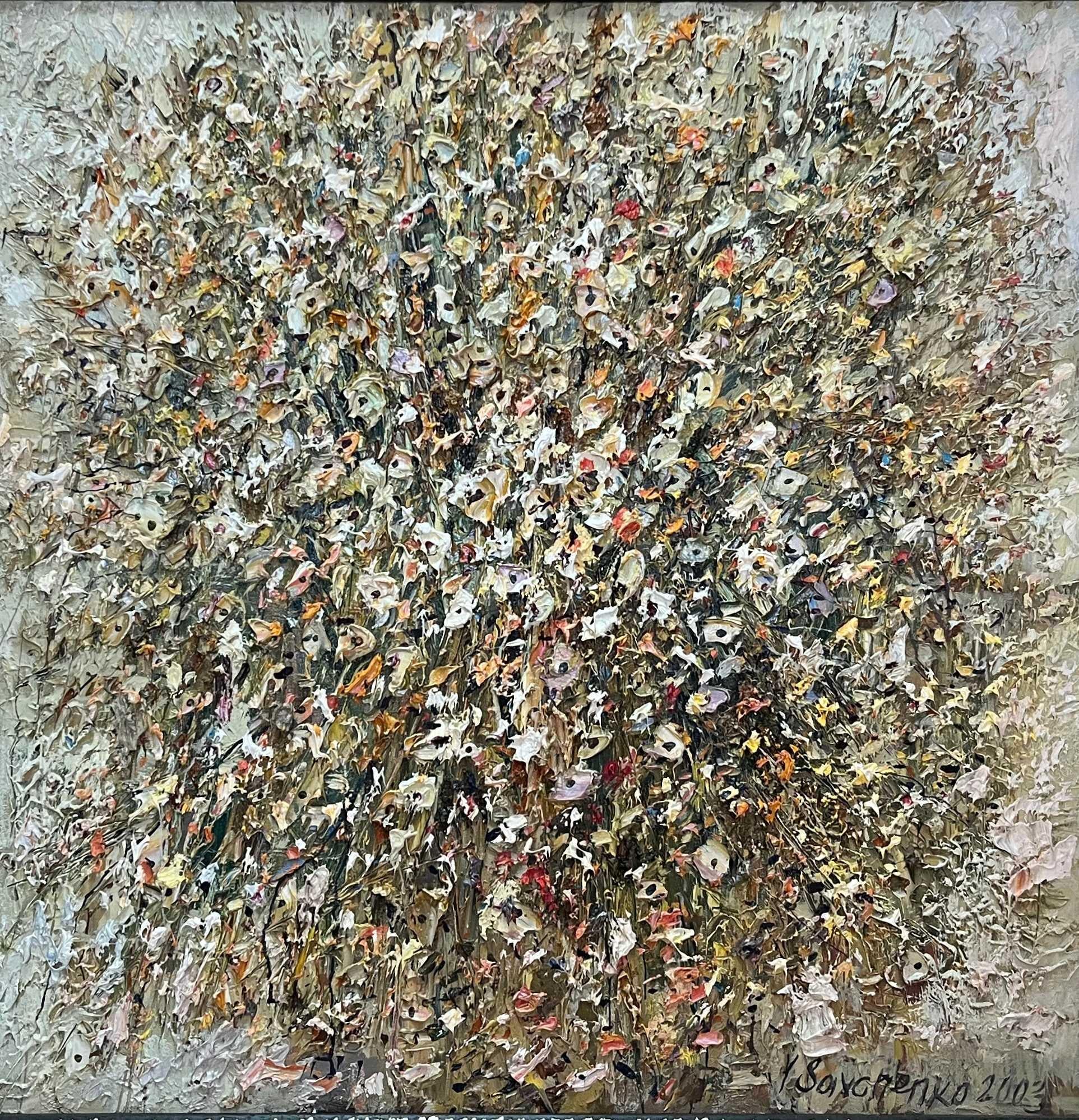 Yuriy Savchenko Still-Life Painting - Bouquet of dry flowers