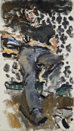 Ivan Visiting - 21st Century Contemporary Oil Portrait Painting