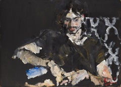 The Ingenious Hidalgo in His Youth - 21st Century Contemporary Oil Painting