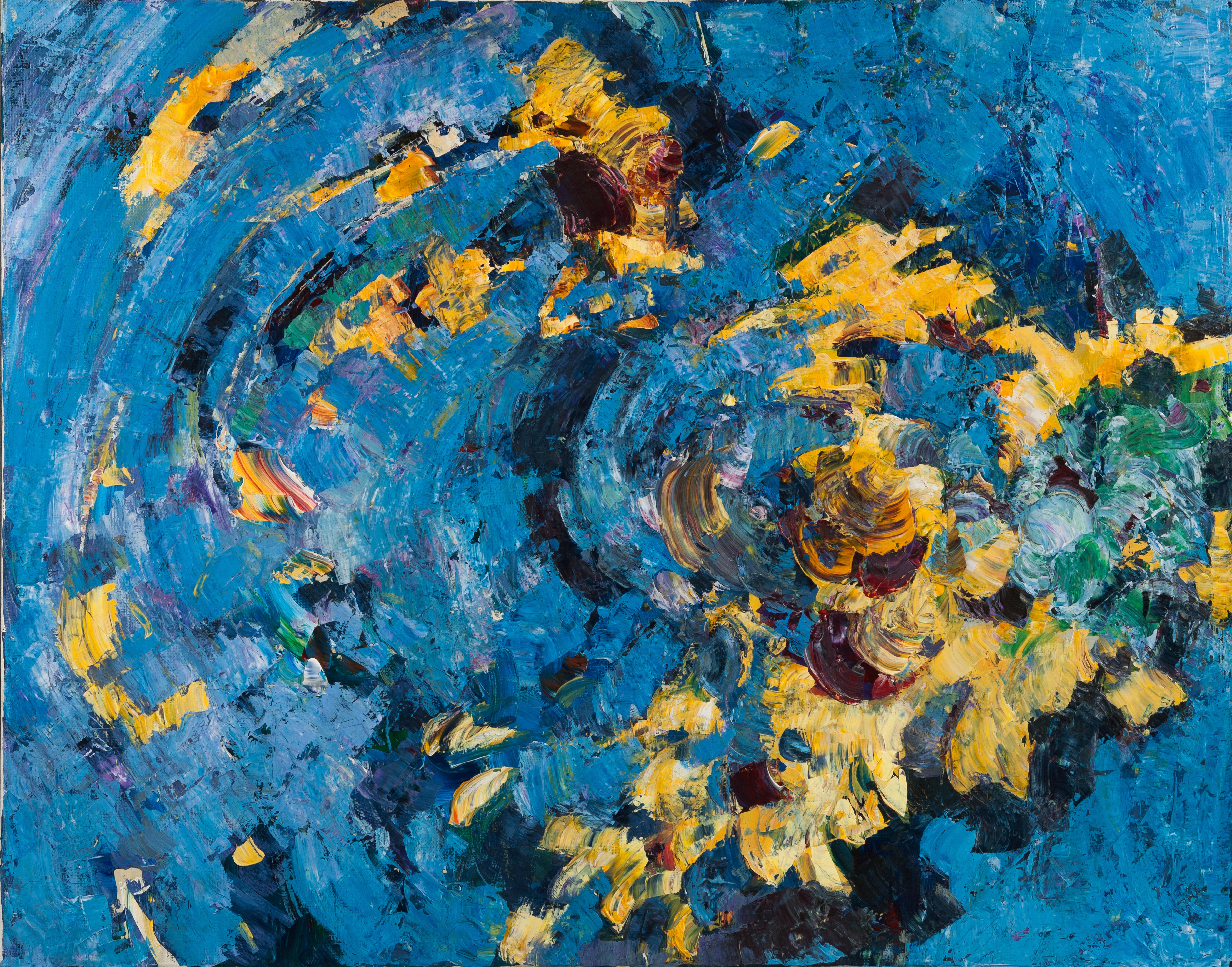 Yuriy Vatkin Abstract Painting - "Irrepressibla"