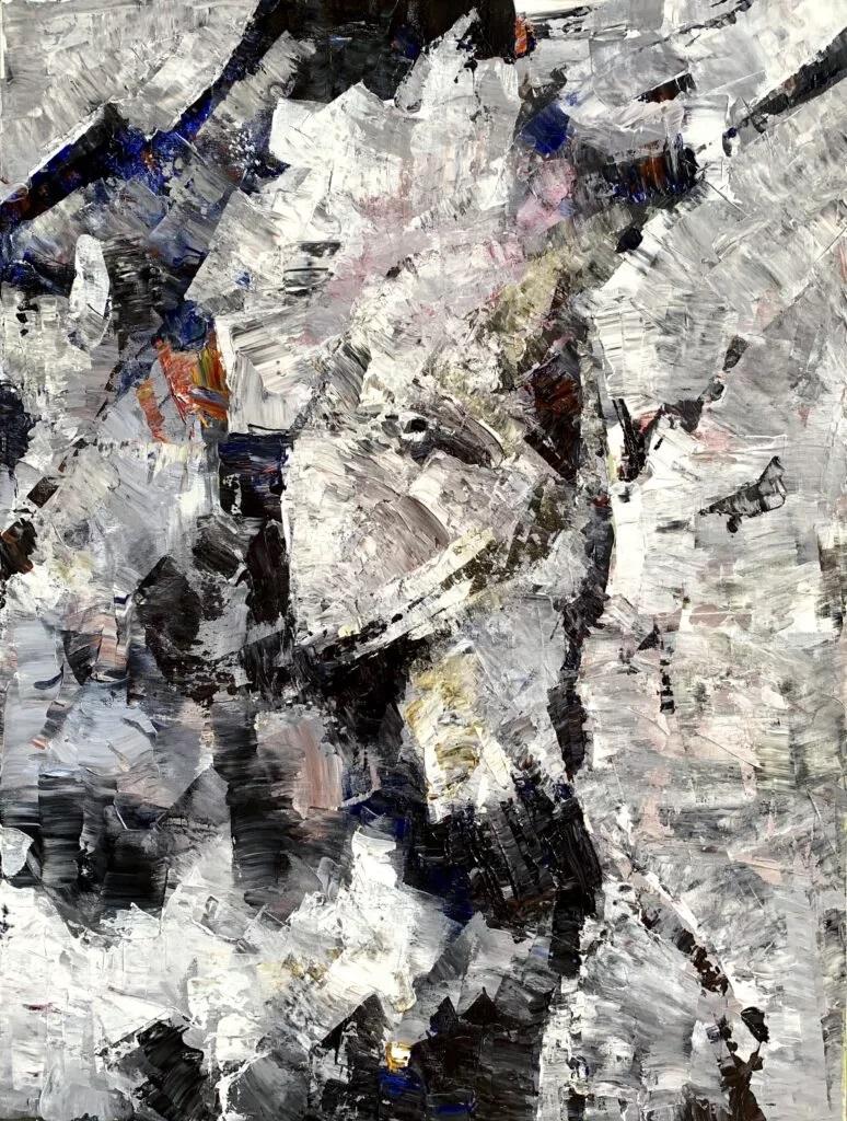 Figurative Painting di Yuriy Vatkin - "Il sussurro dello spirito della foresta"