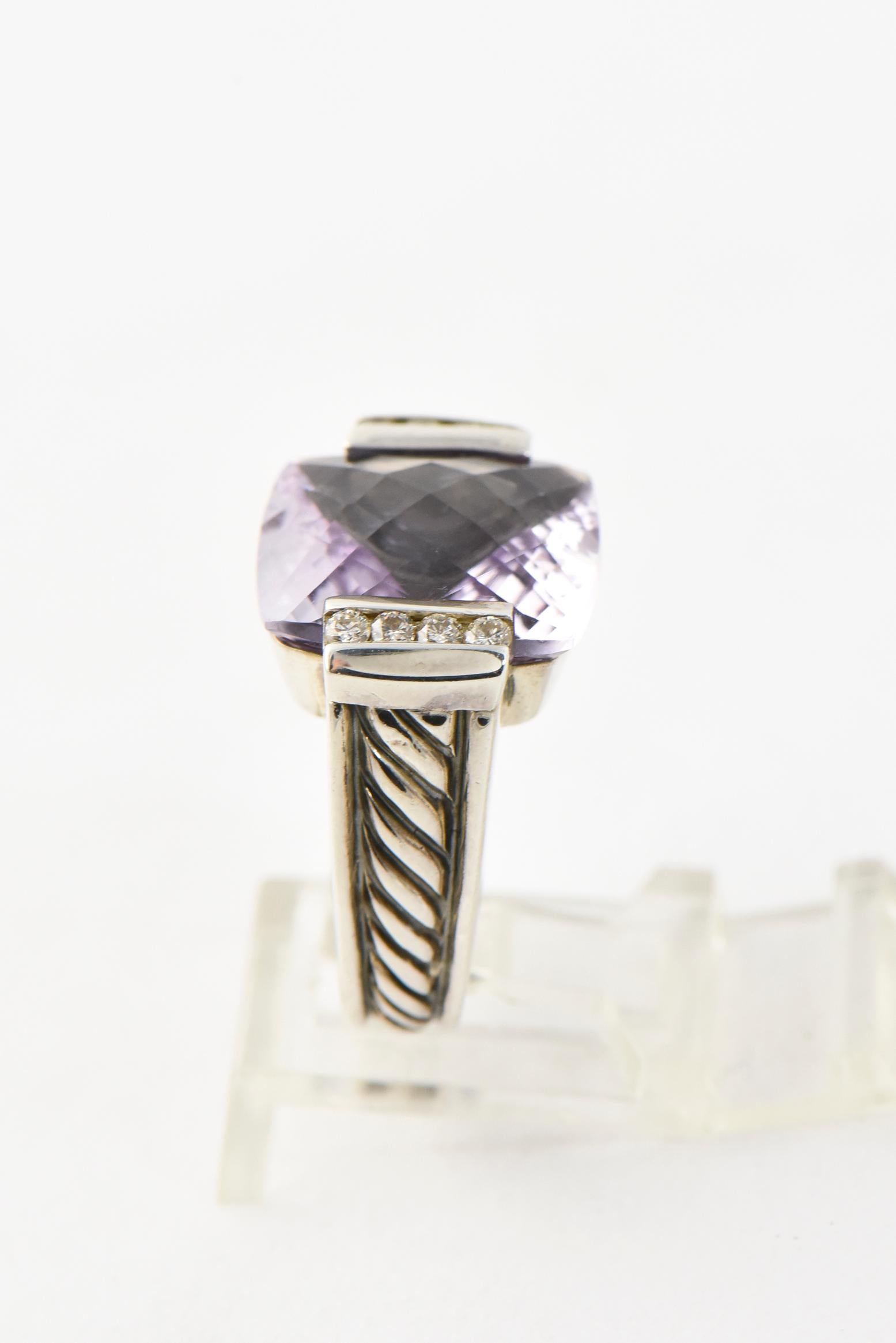 david yurman purple stone ring