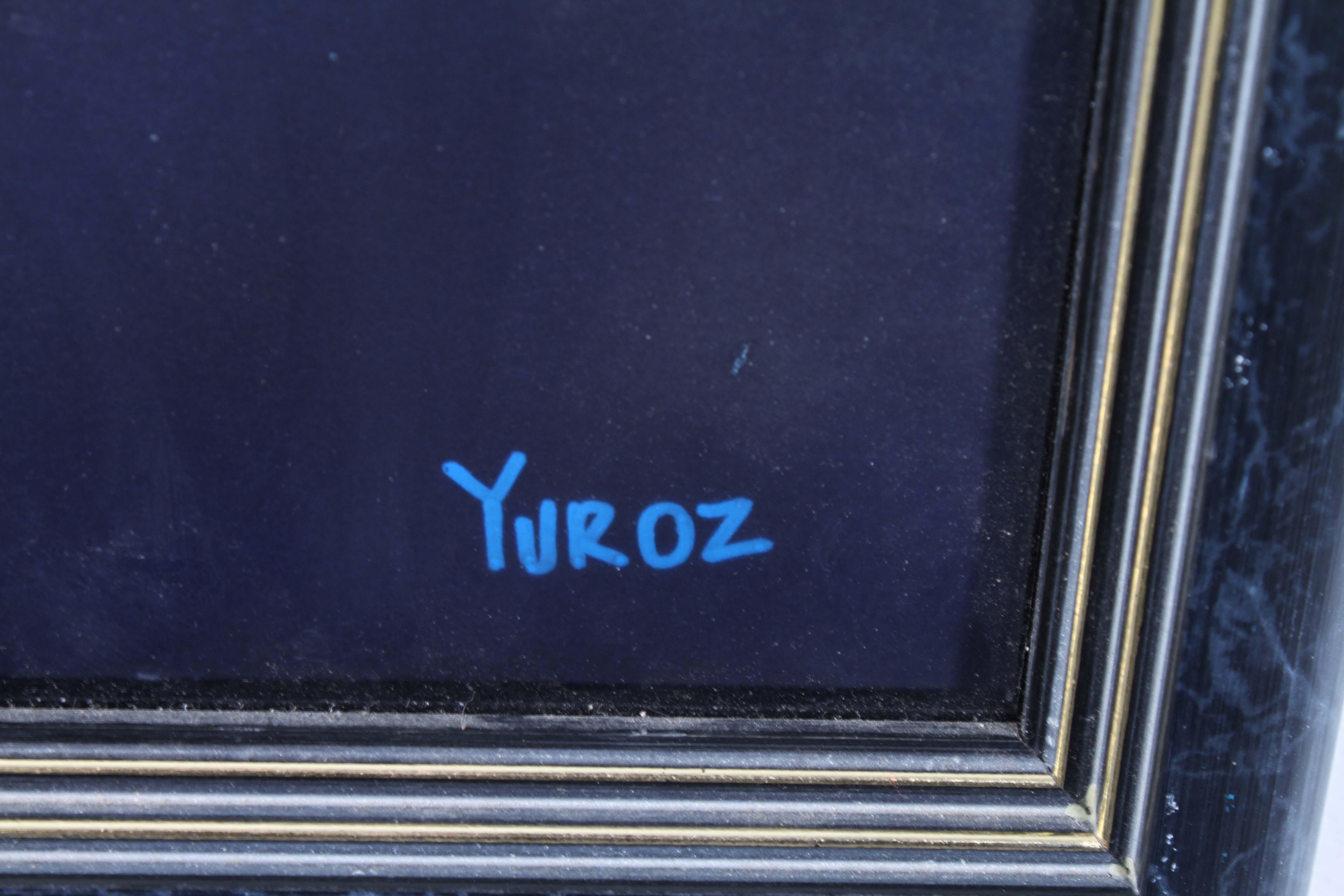 Yuroz Table of Negotiation Signed Contemporary Surreal Serigraph on Paper 5