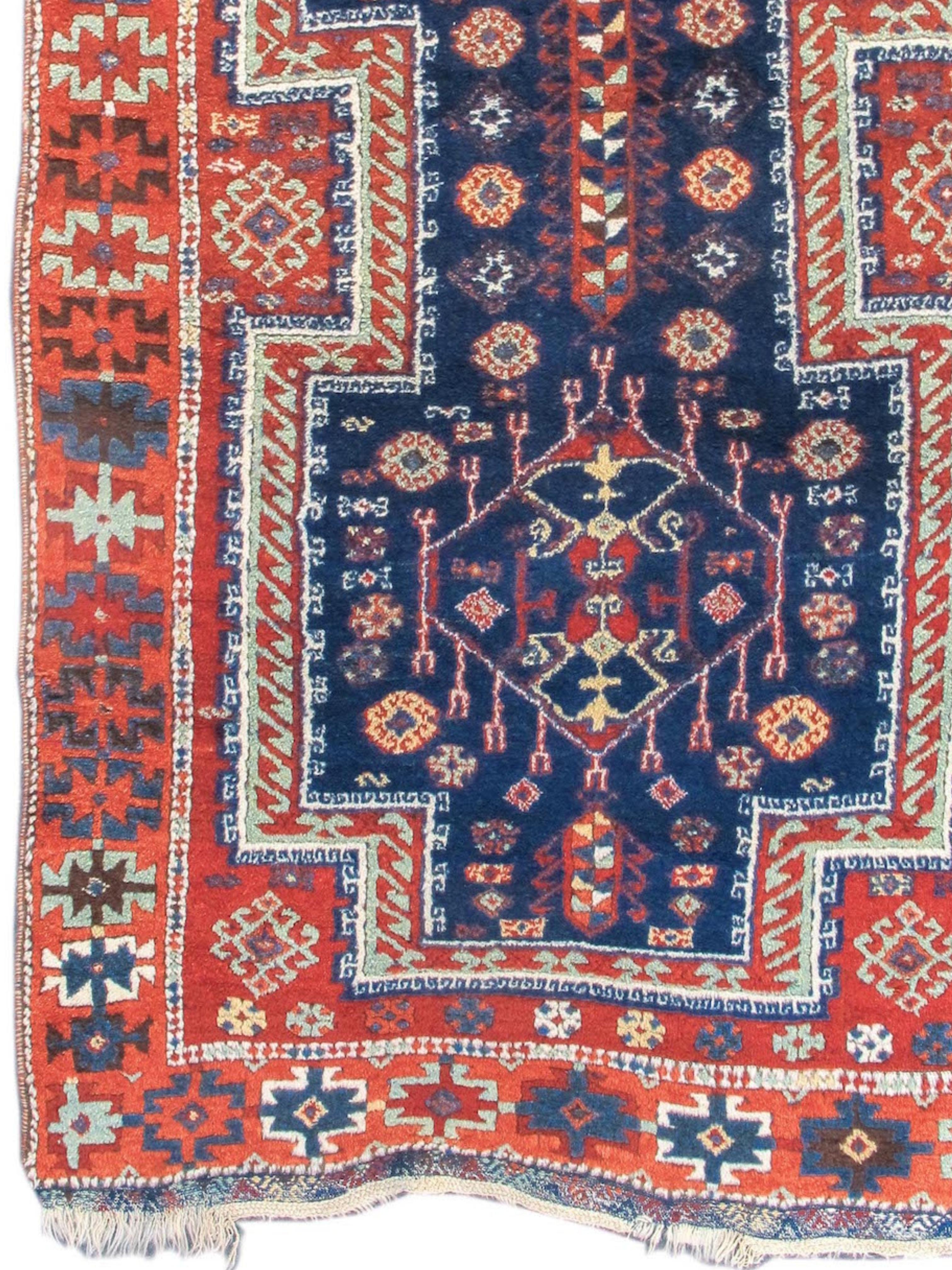 Asian Yuruk Long Rug, 19th Century For Sale