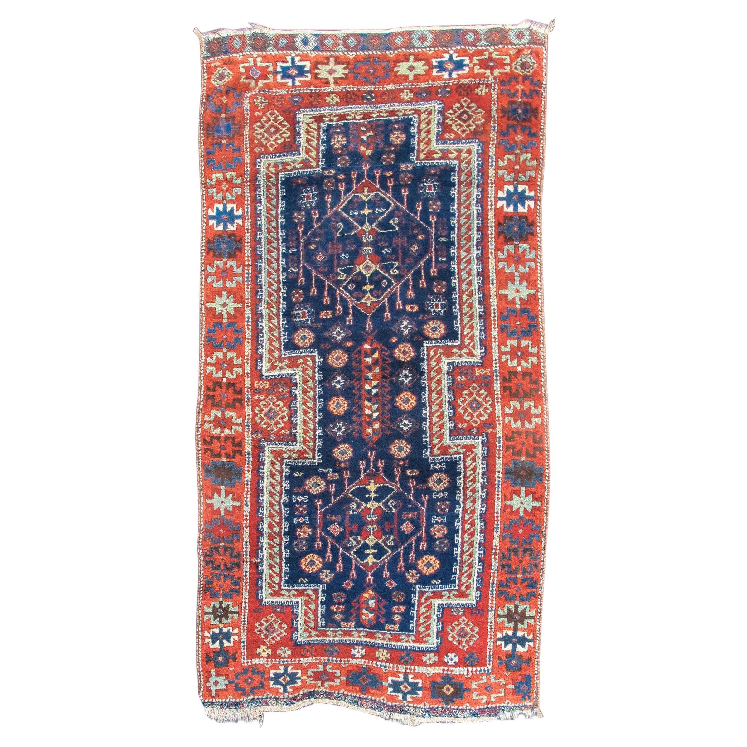 Alfombra larga Yuruk, siglo XIX