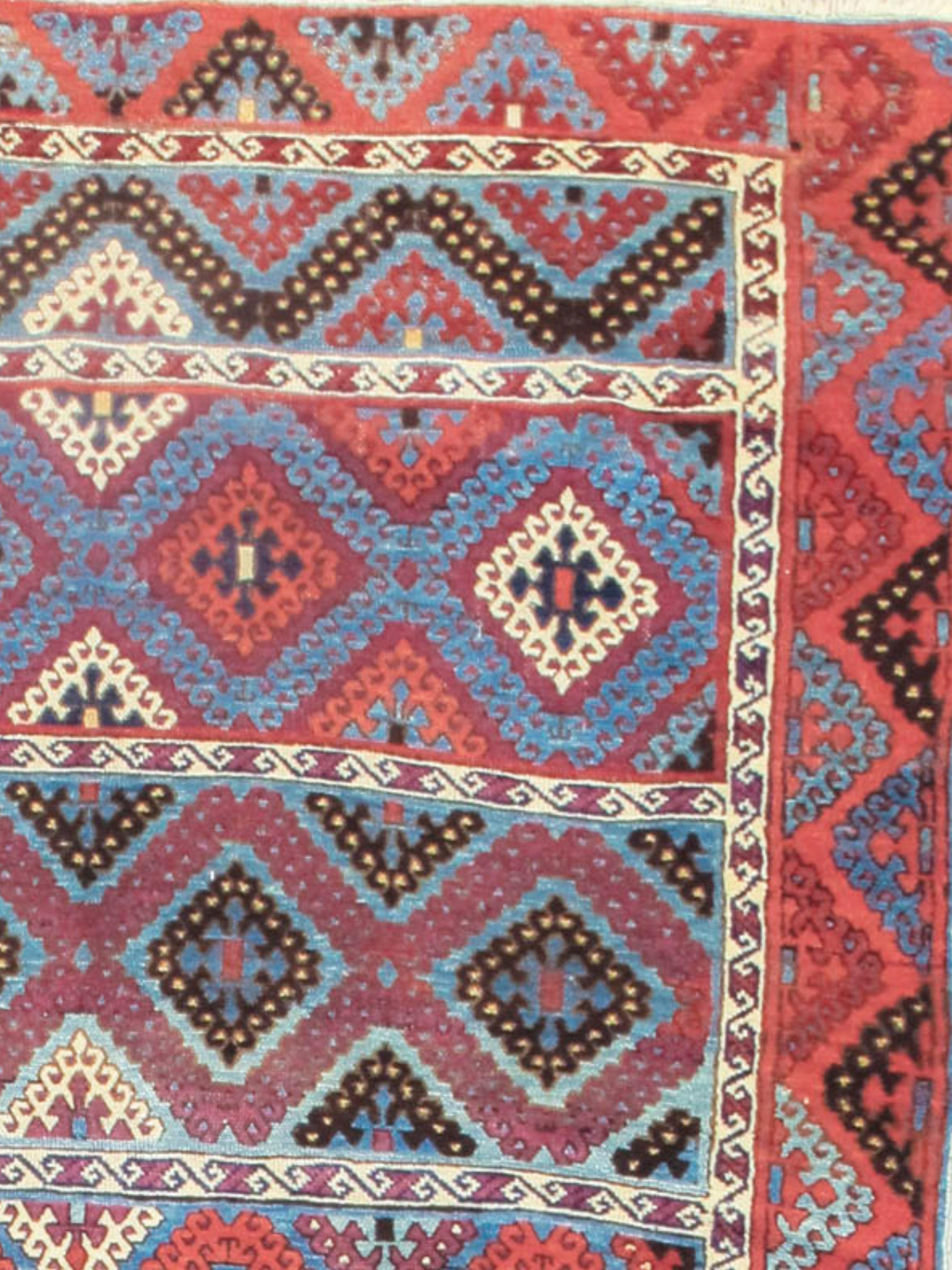 Turkish Yuruk Rug, 19th Century For Sale