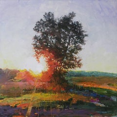 Sun Catcher Landscape with Tree