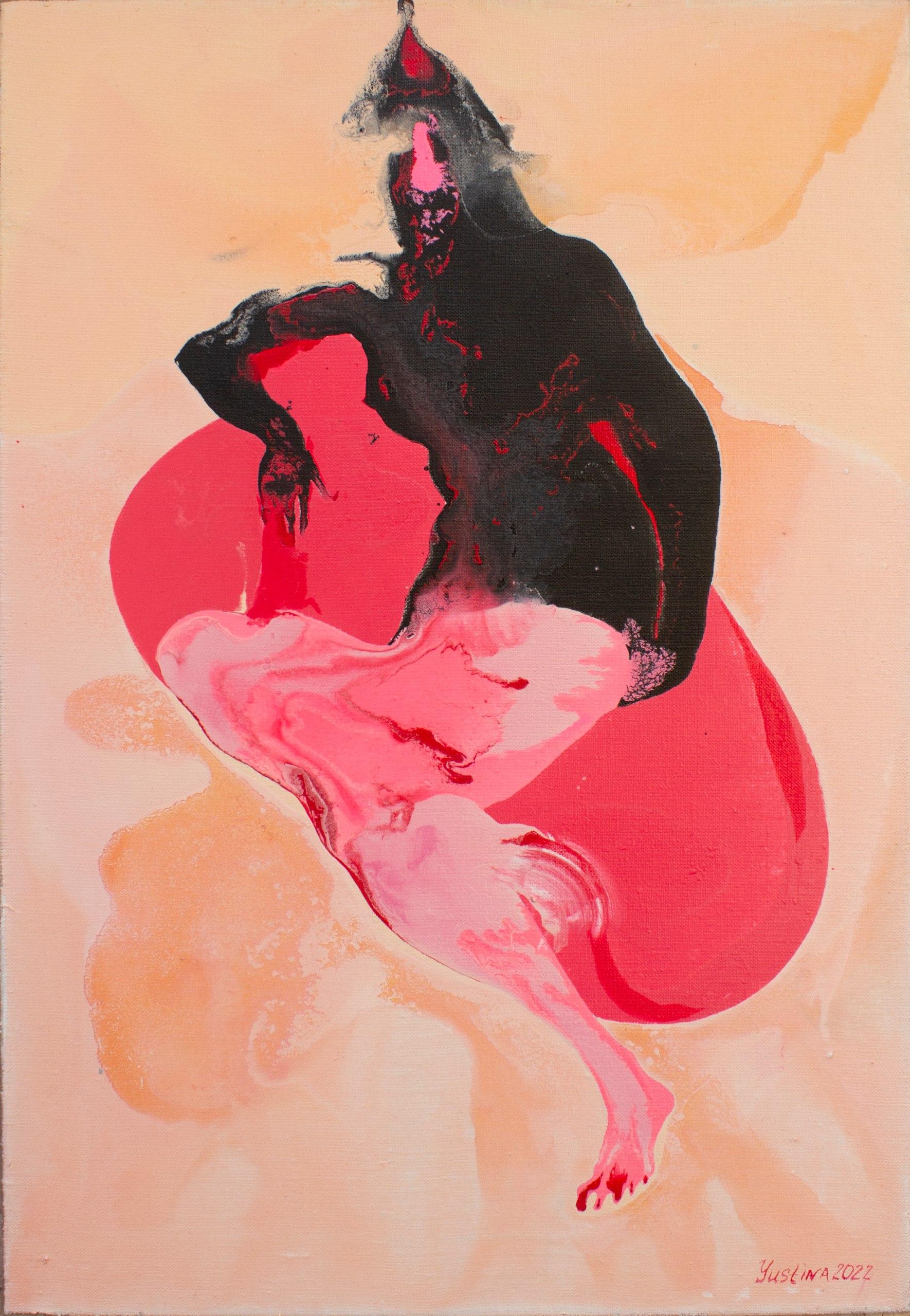 Relax, 60x40 cm, acrylic on canvas