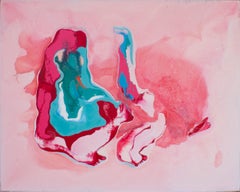 Sie, 60x40 cm, Acryl auf Leinwand