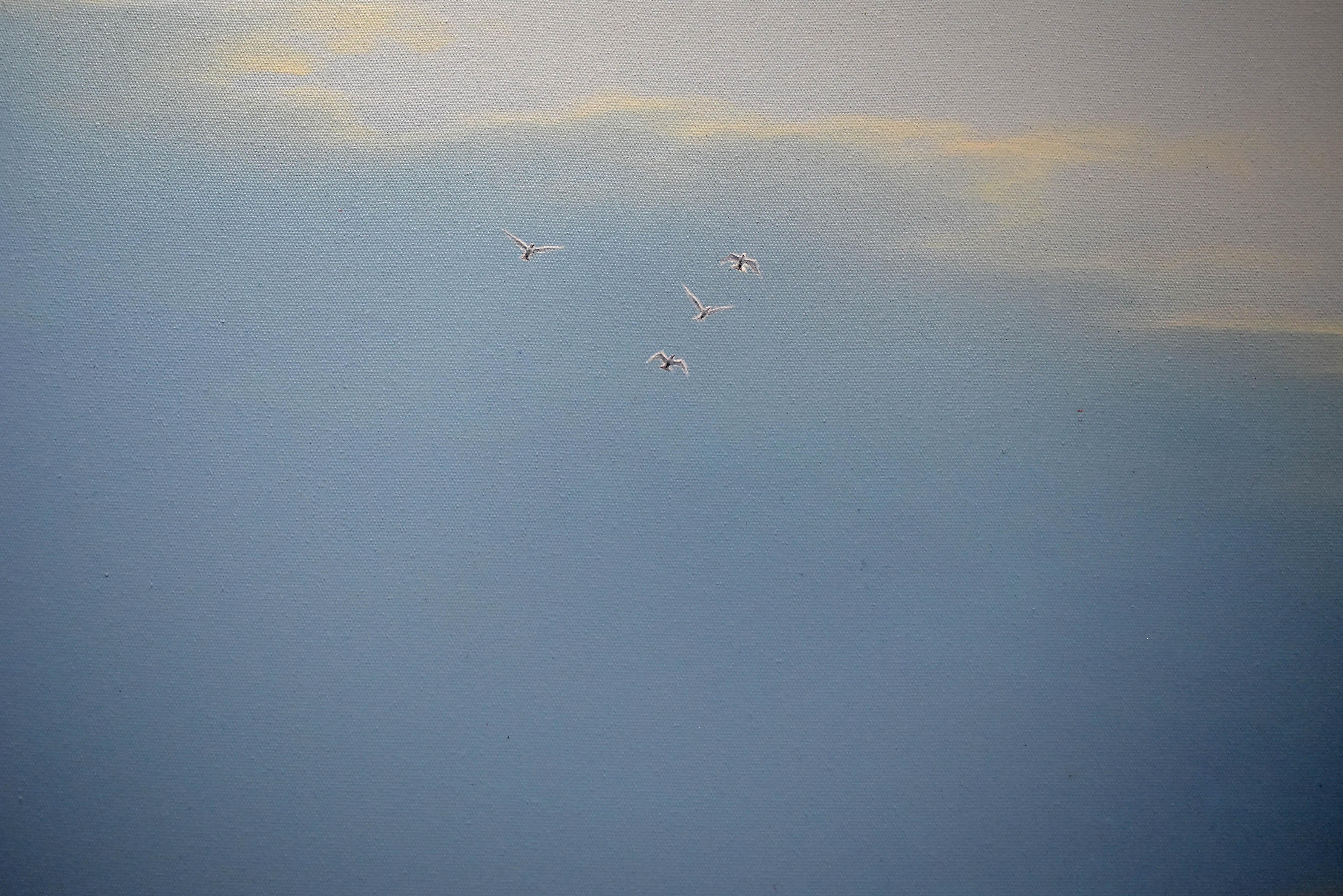 Les peintures de Yuttana expriment l'état de paix incarné à l'intérieur de l'artiste. Ses œuvres sont principalement inspirées par de riches observations de la Nature, de sa vie et de son environnement quotidien - qui comprend le ciel, les rivières,