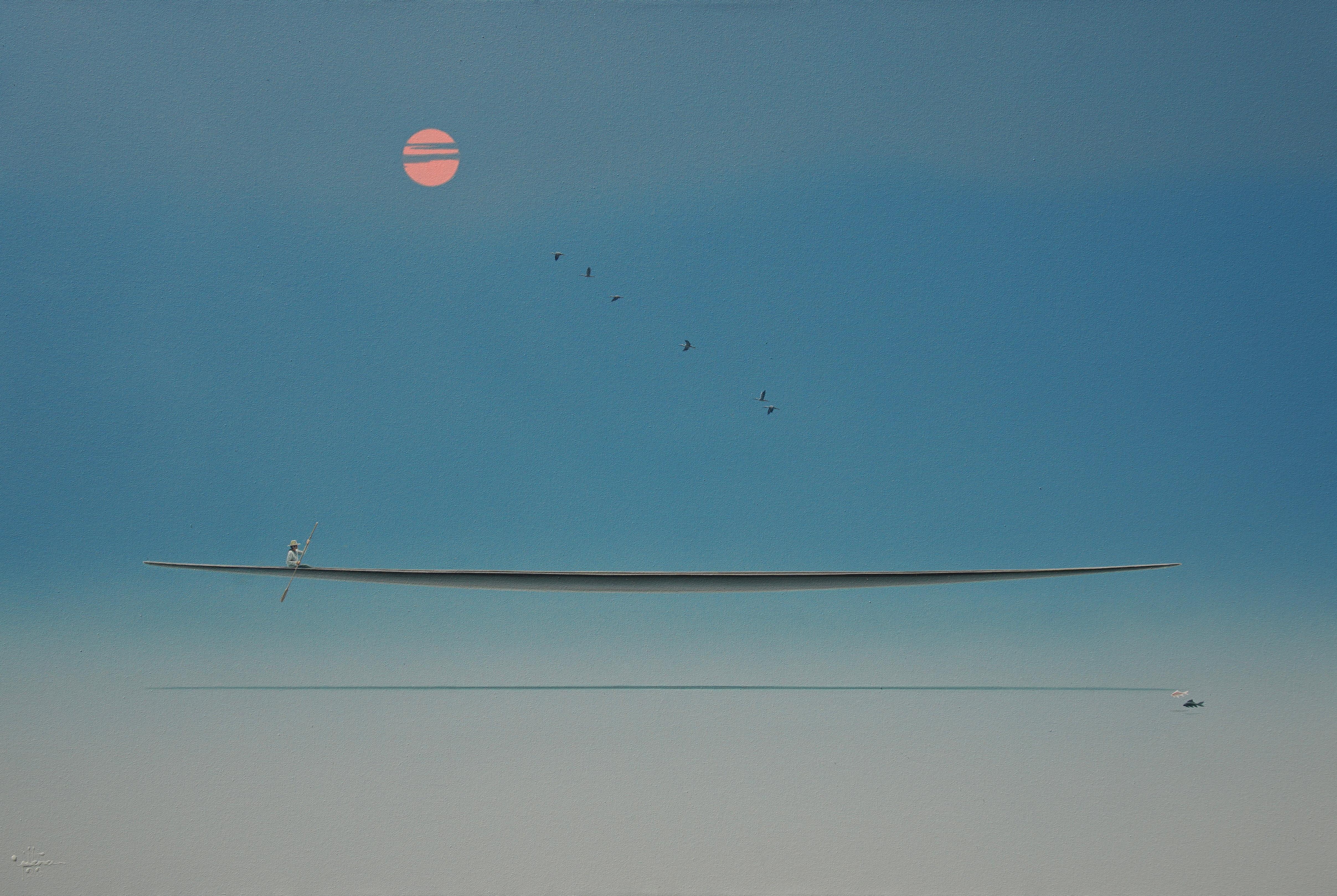 Dreamscape V69.Waterscape. Minimalism.Tranquil Scenery Serenity Peace