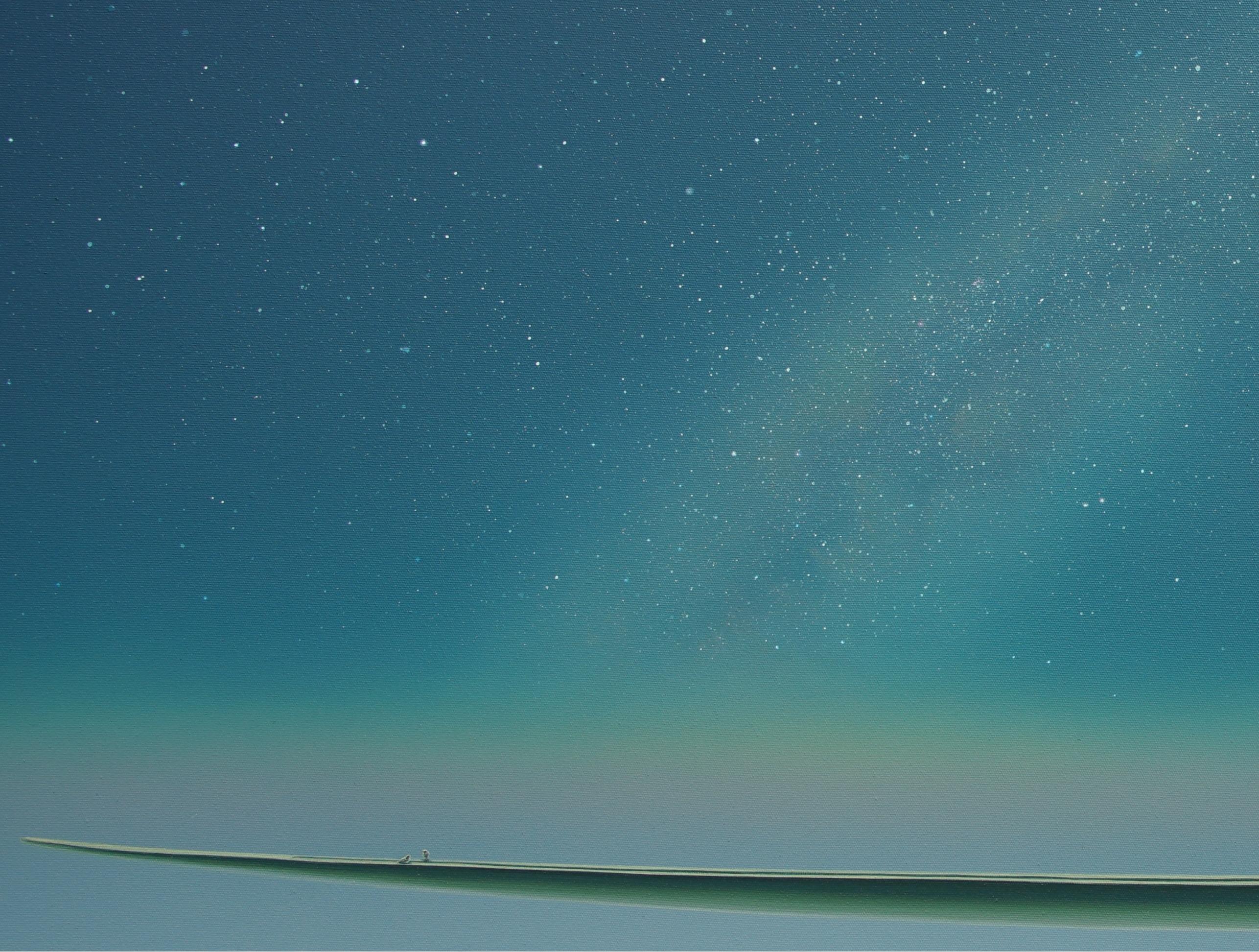 The Milky Way V2. undscape Wasserlandschaft Minimalismus Tranquil Scenery Serenity Peace im Angebot 3