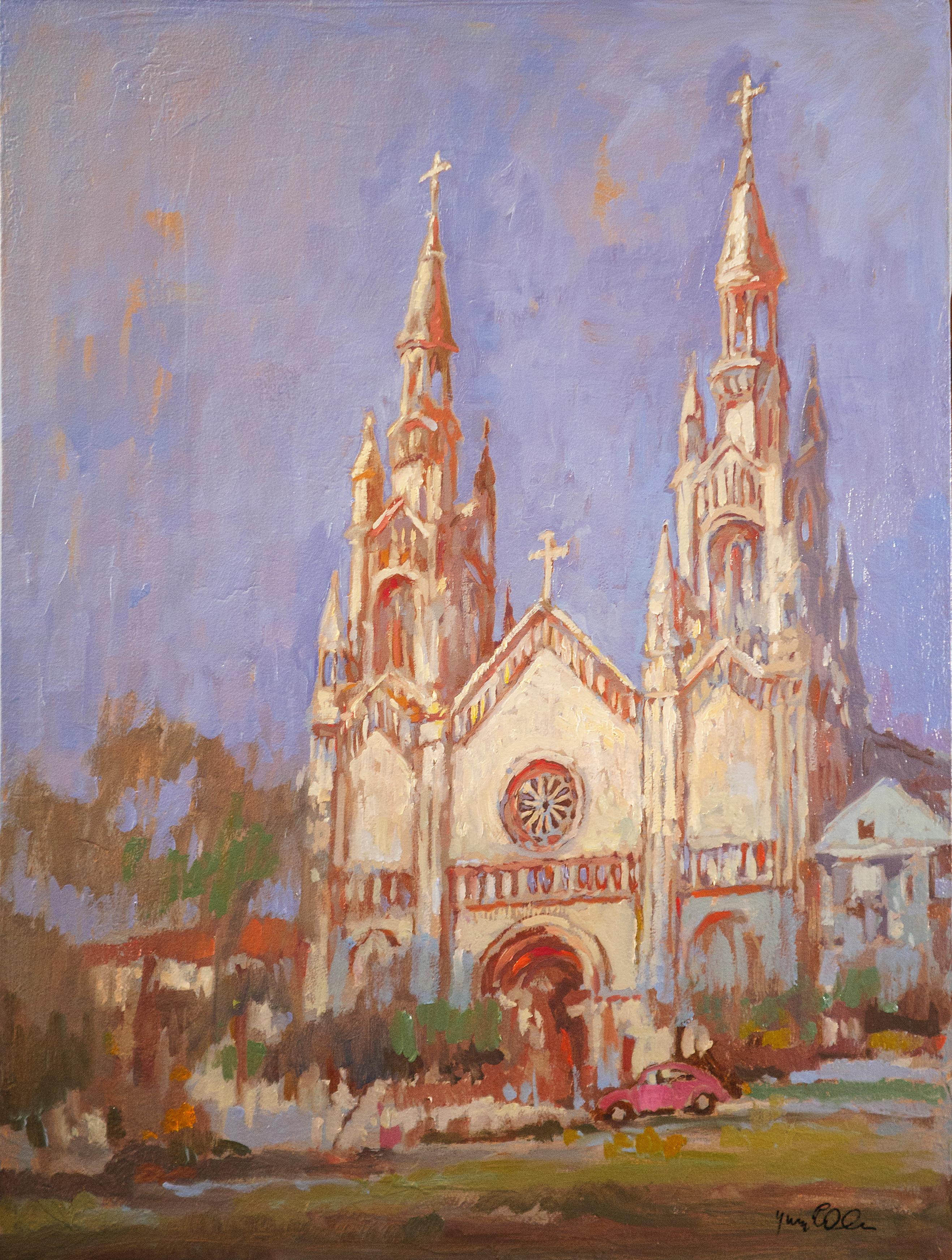 St. Peter and Paul Cathedral 2, Oil Painting