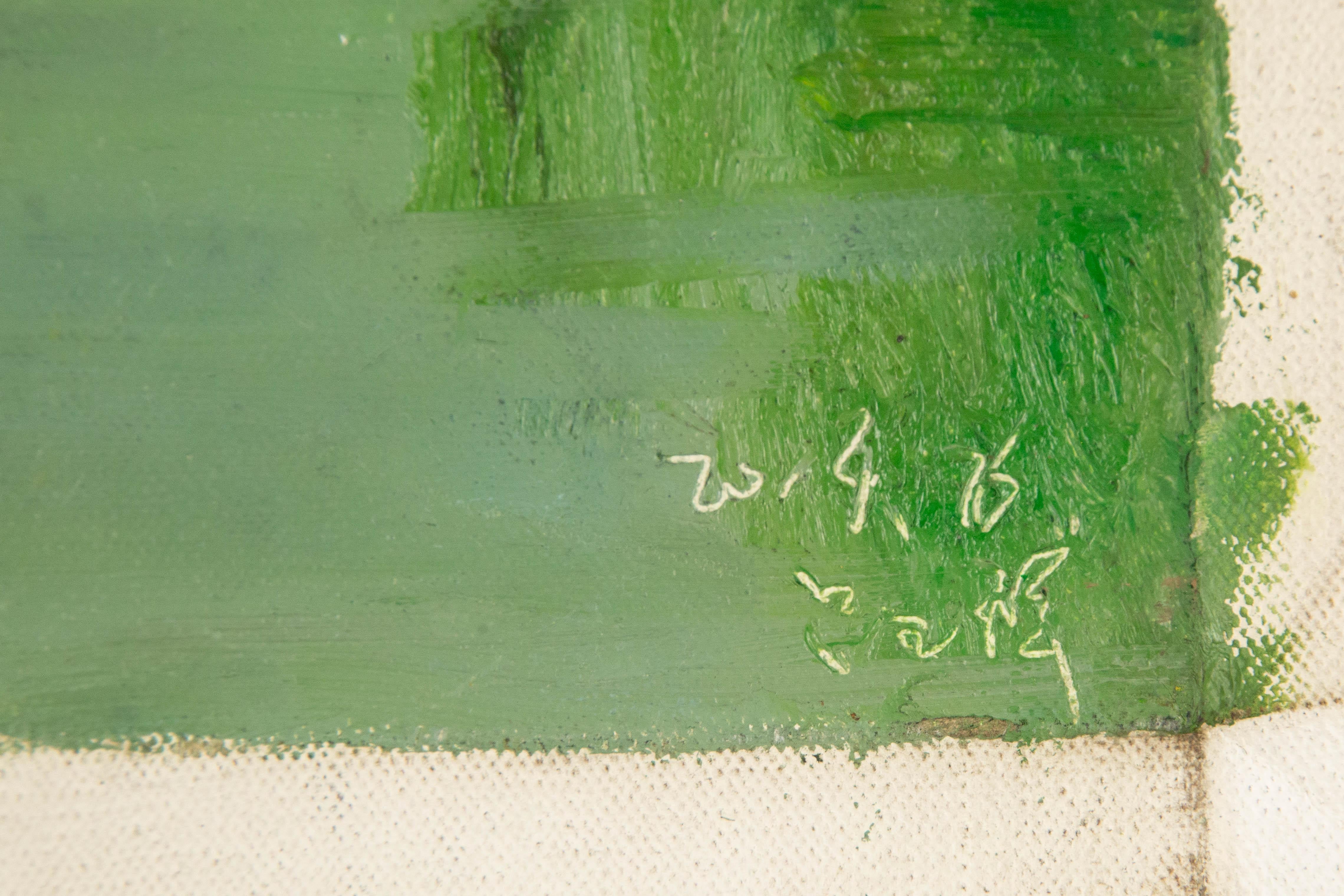 YuXiang Lv Landscape Original Oil On Canvas 