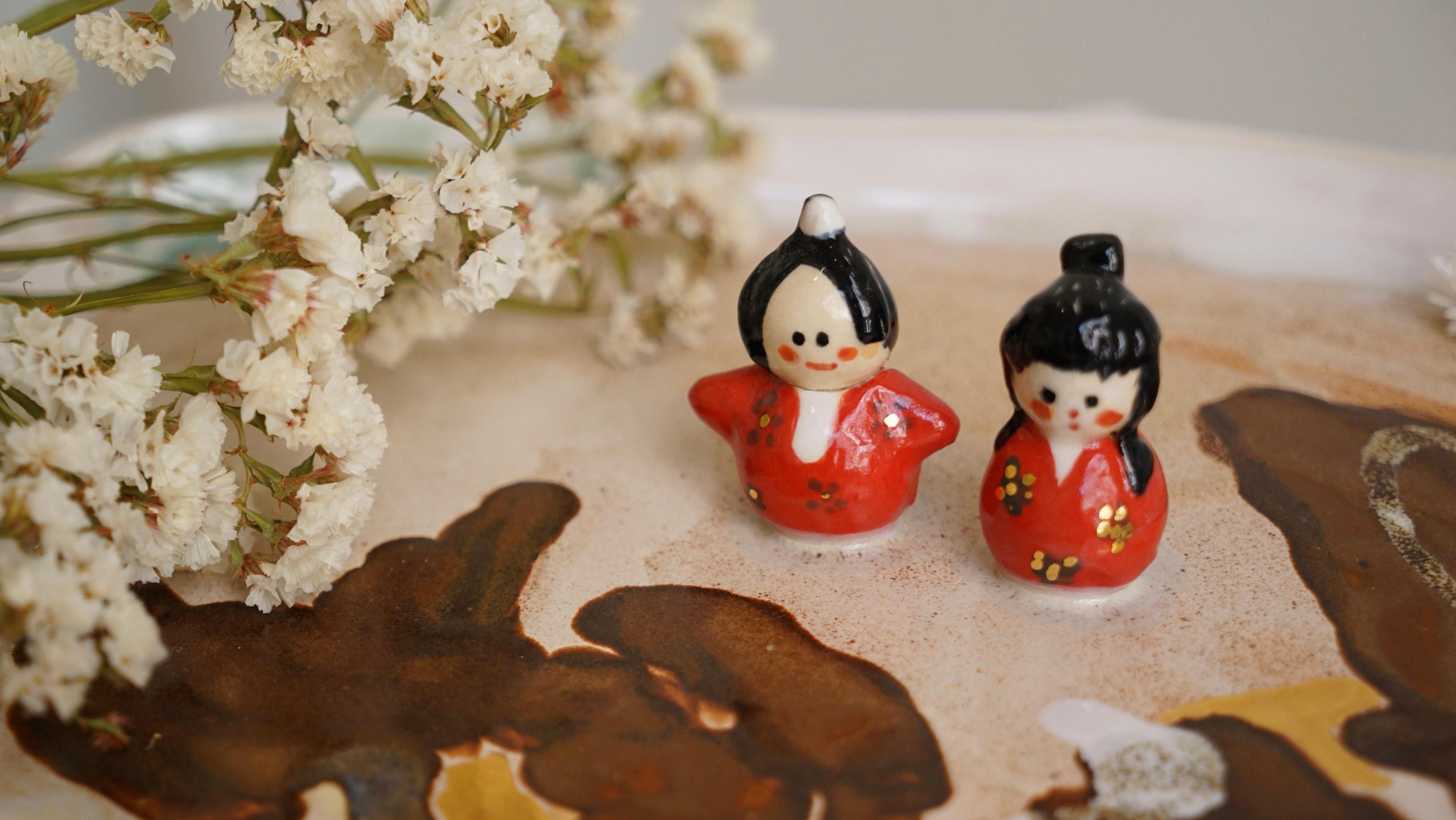Espagnol Plat de service Yuzu en STONEWARE par Hania Jneid en vente