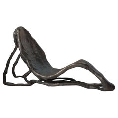 Yv, Unique Chair in Cold Casted Bronze and Fiberglass by Lucas Tyra Morten