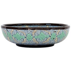 Vintage Yvan Koenig, Gerbino Workshop / Ceramic Bowl, After 1975, Studio Pottery